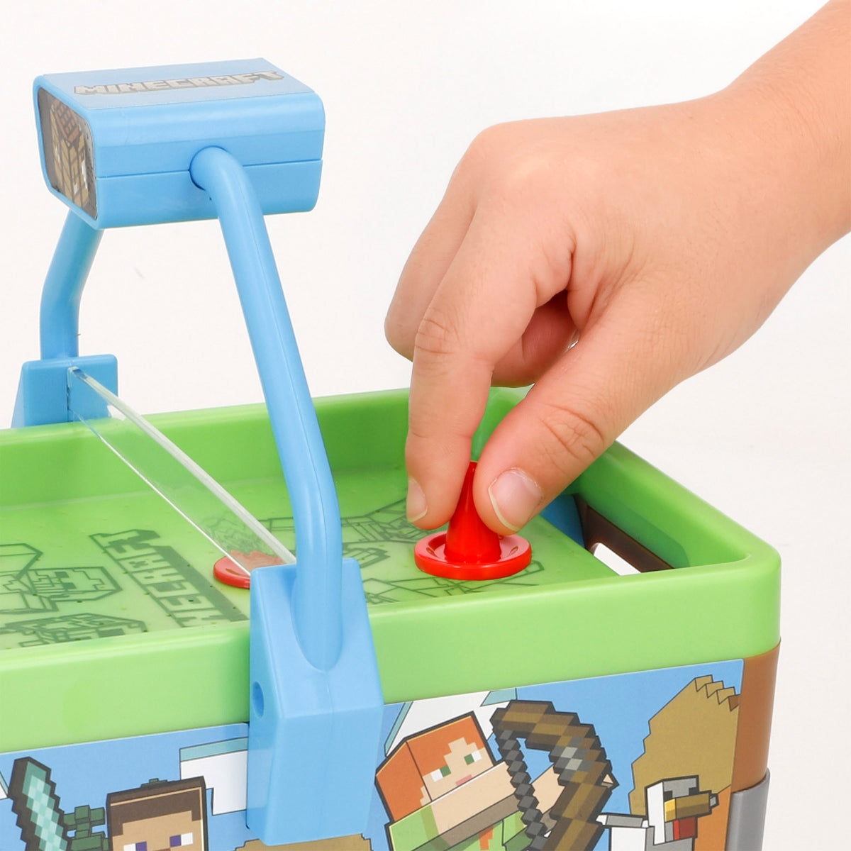 Minecraft Mini air hockey de mesa + 3 años