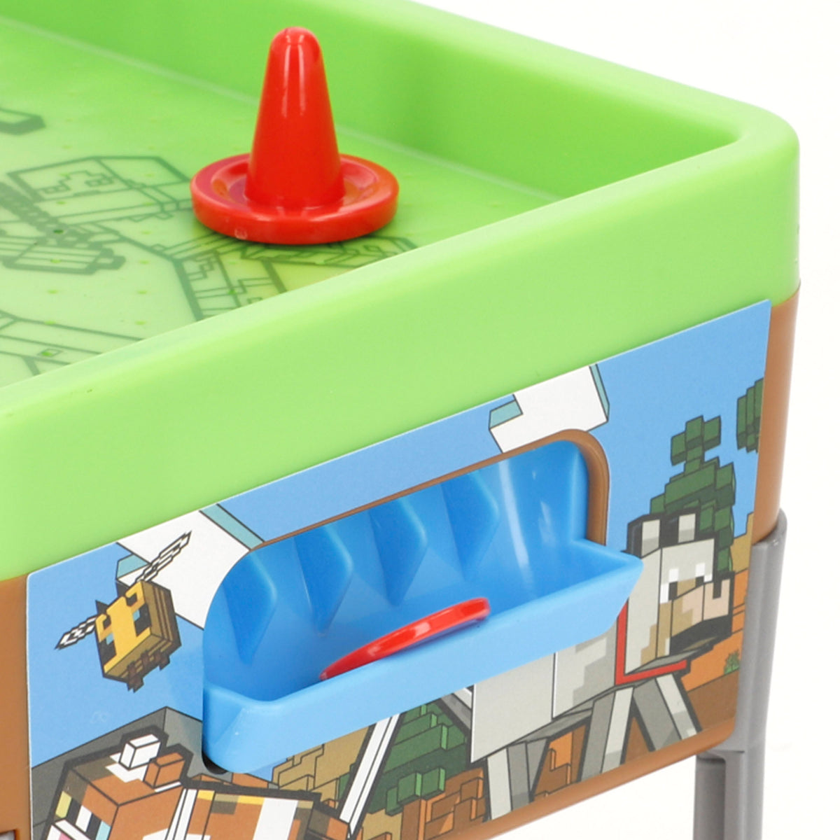 Minecraft Mini air hockey de mesa + 3 años