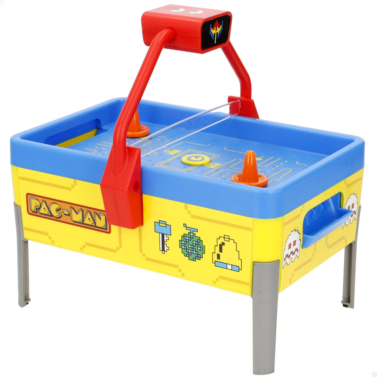 PAC-MAN Mini air hockey de mesa + 3 años