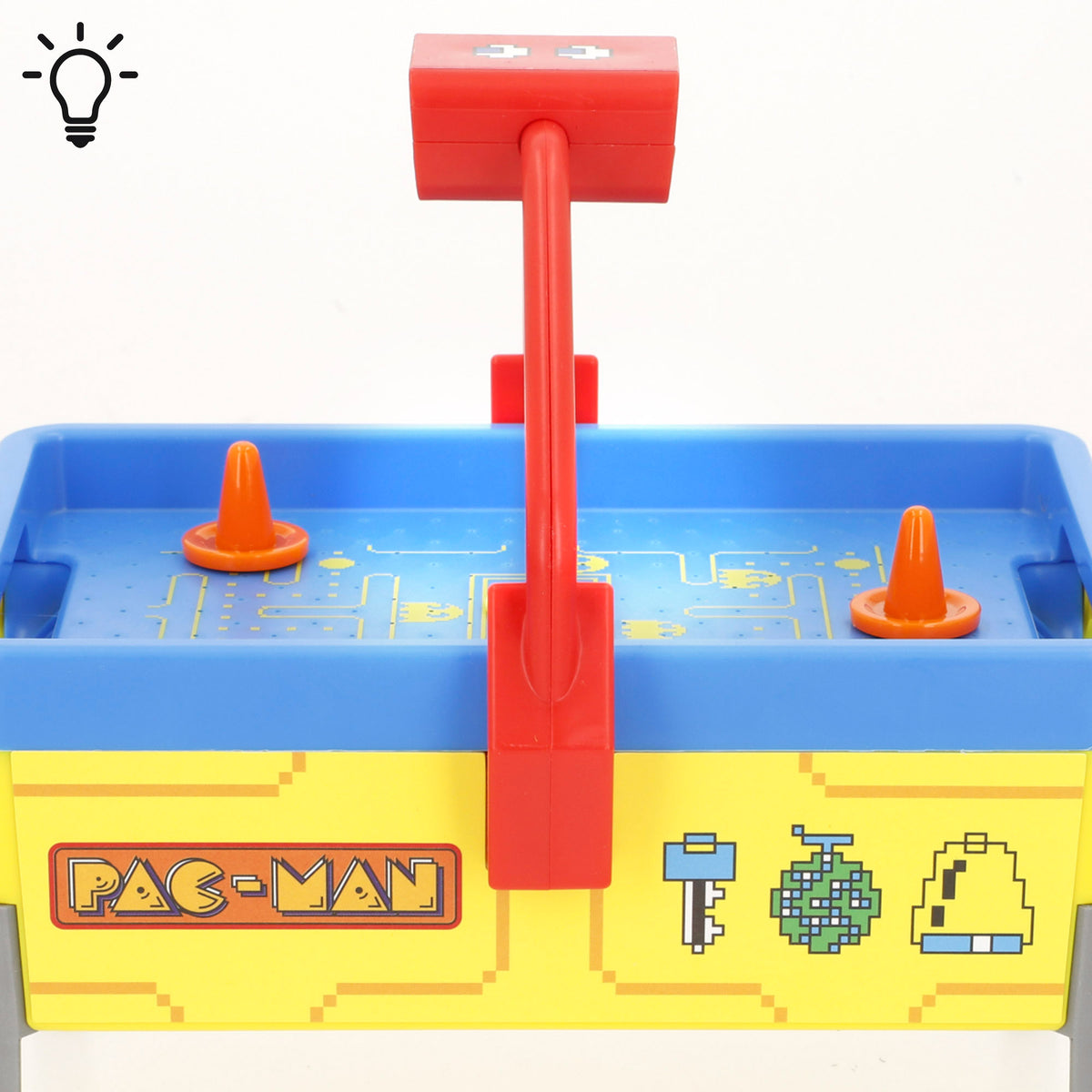 PAC-MAN Mini air hockey de mesa + 3 años