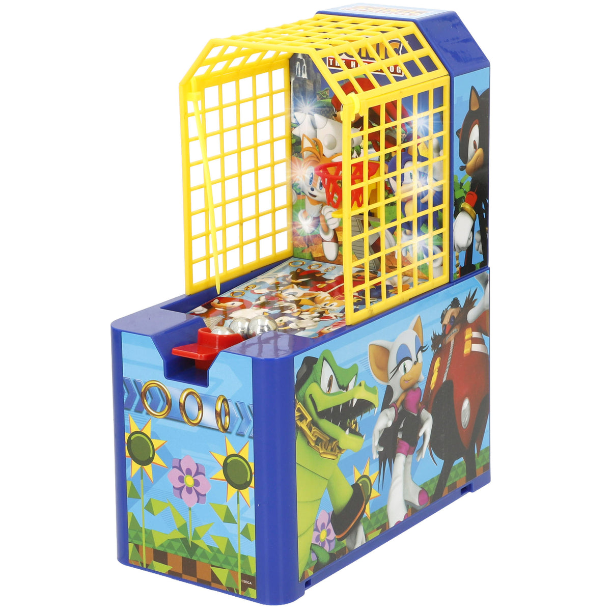 Sonic Juego baloncesto arcade de mesa + 3 años
