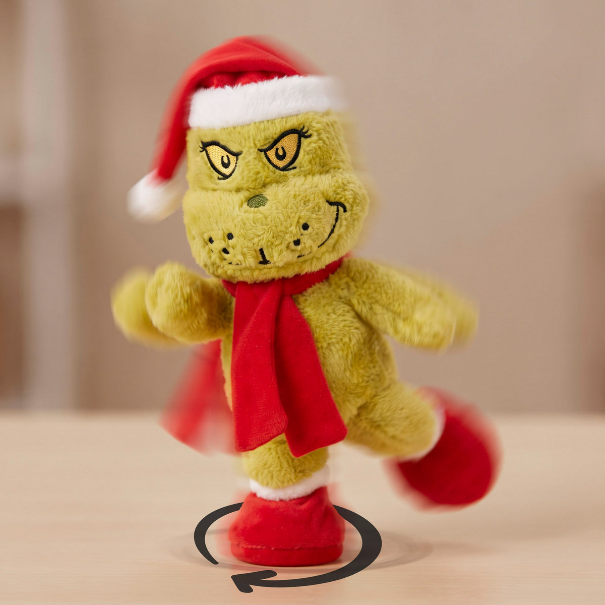 The Grinch Peluche con sonido y movimiento 32 cm
