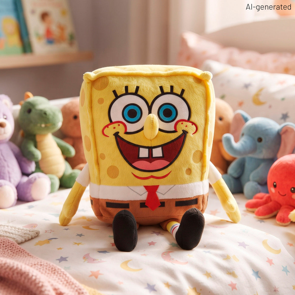 Bob Esponja Peluche suave y acolchado 30 cm