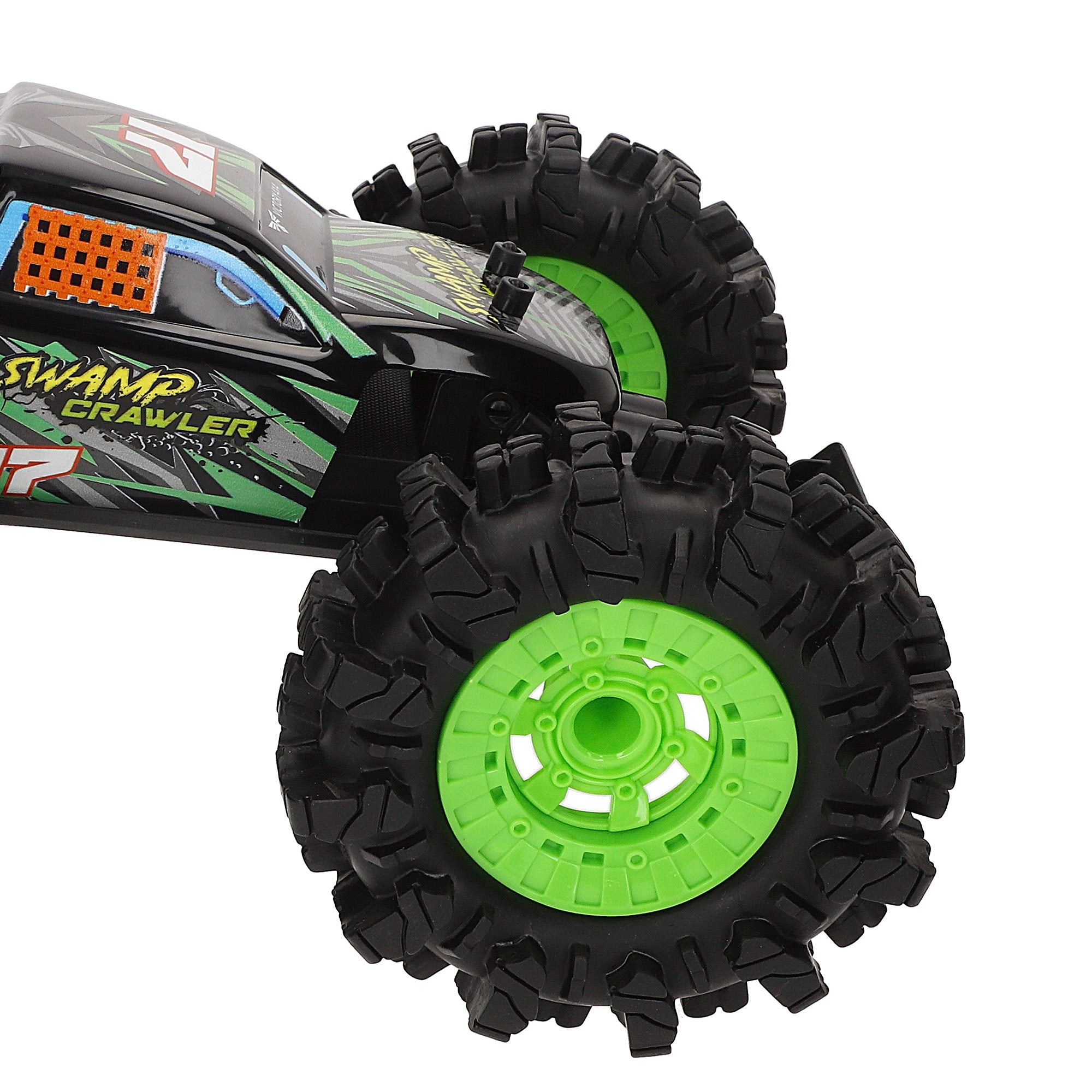 Maisto Coche teledirigido ruedas gigantes Swamp Crawler