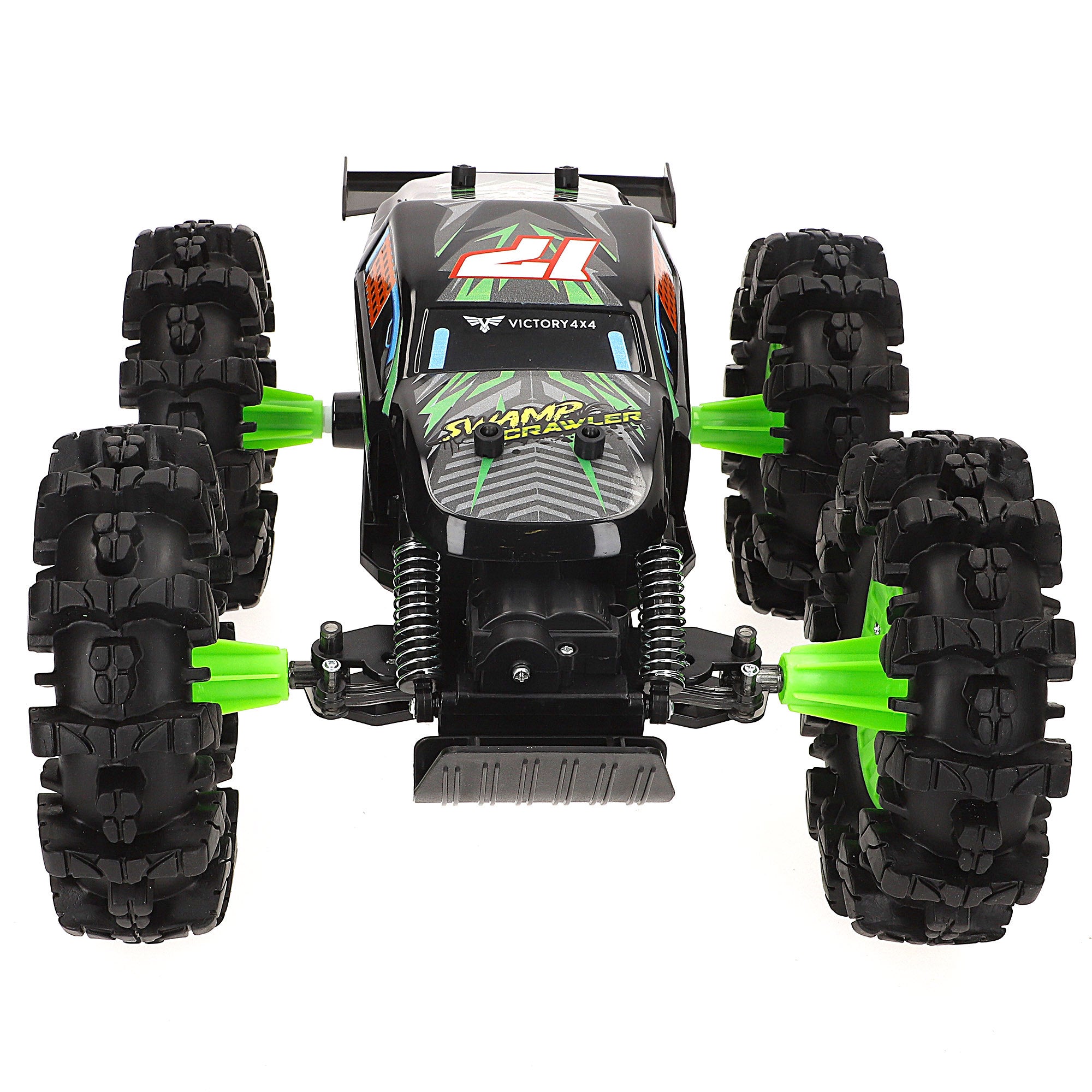 Maisto Coche teledirigido ruedas gigantes Swamp Crawler
