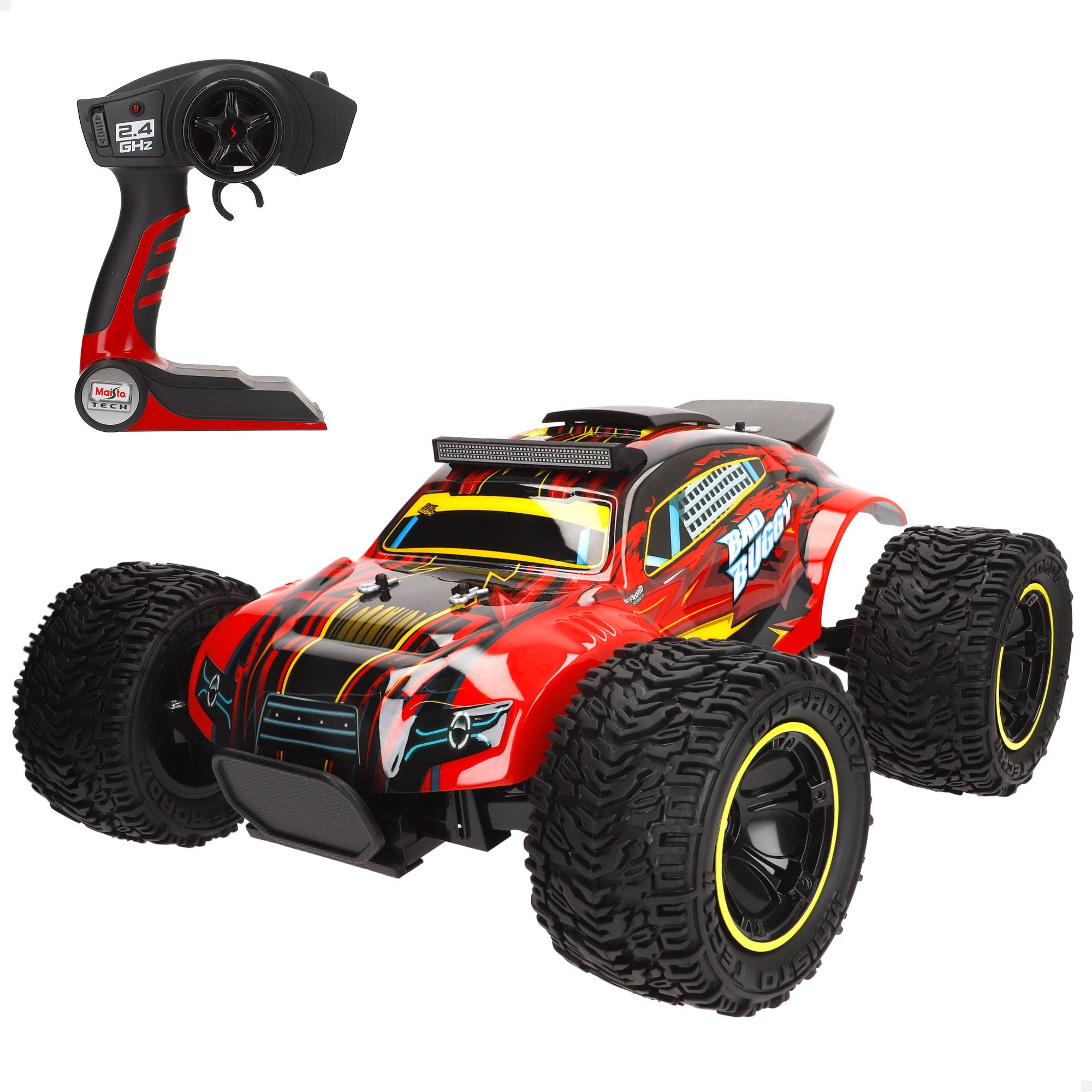 Maisto Coche teledirigido ruedas anchas Bad Buggy