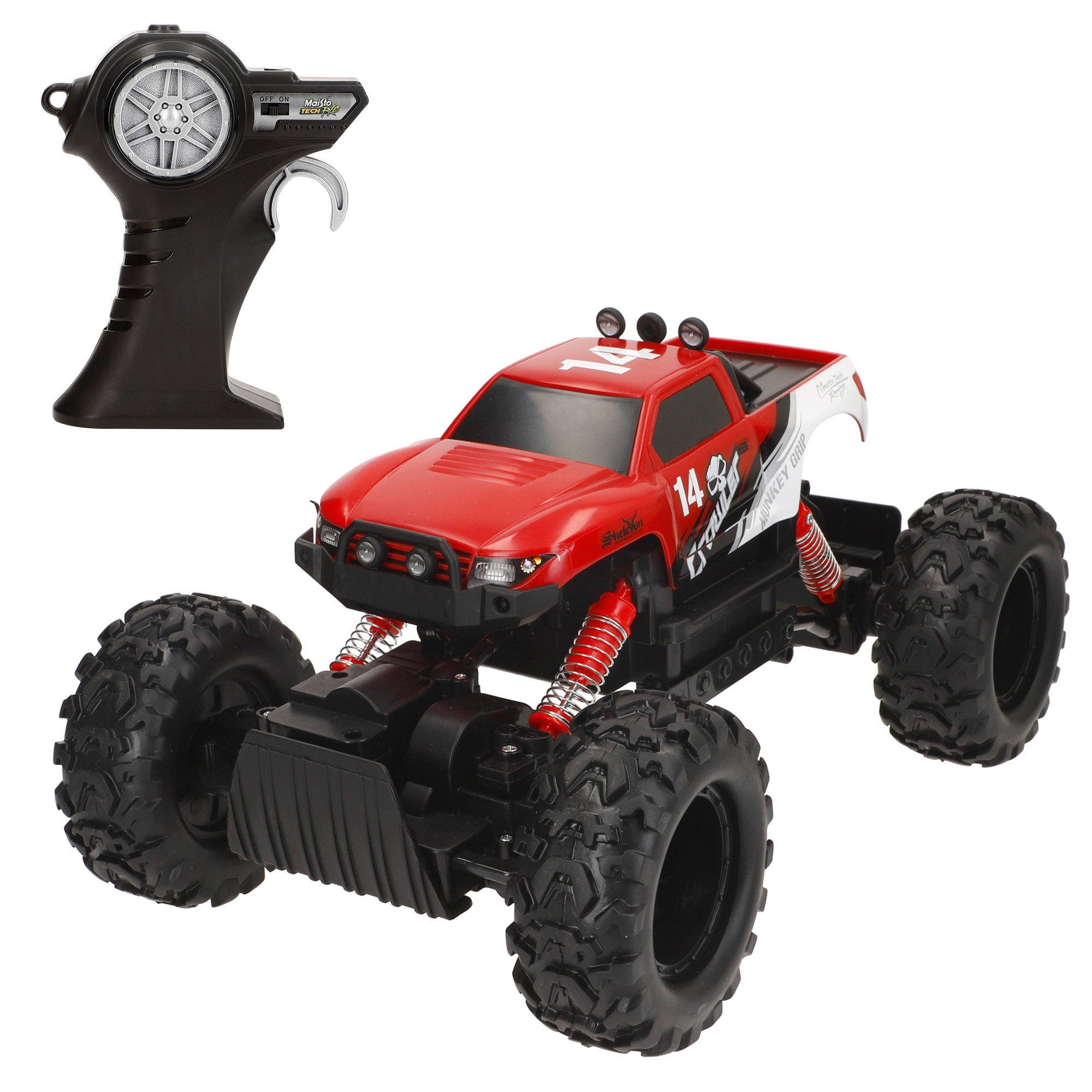 Maisto Coche teledirigido 4x4 Rock Crawler