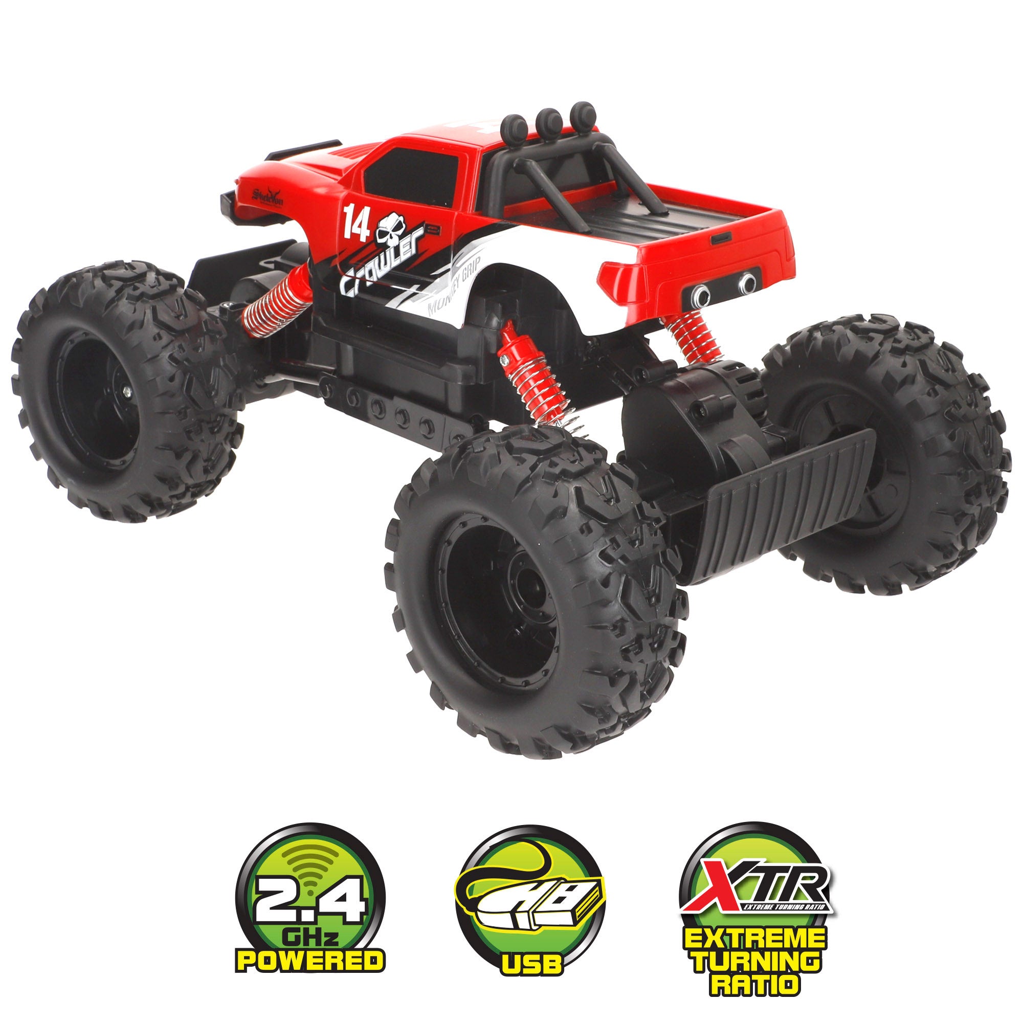 Maisto Coche teledirigido 4x4 Rock Crawler