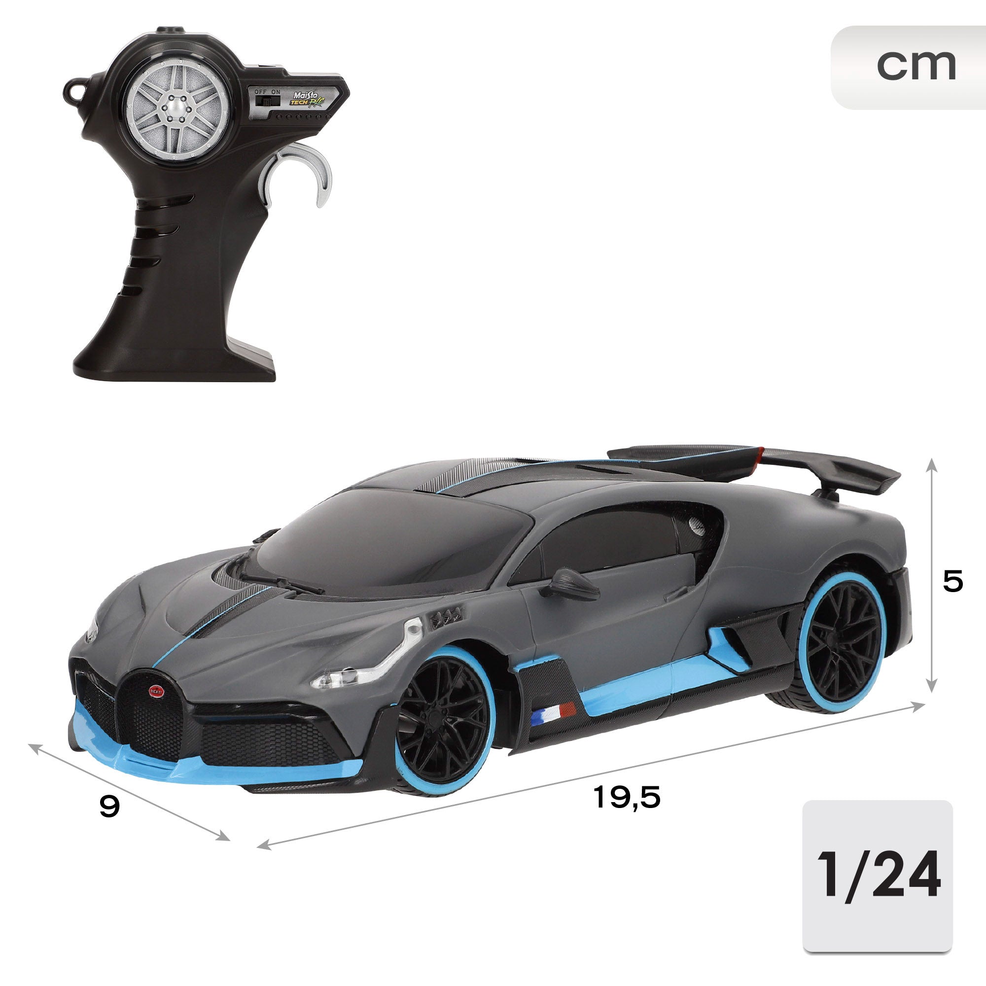 Maisto Coche teledirigido Bugatti Divo 1:24