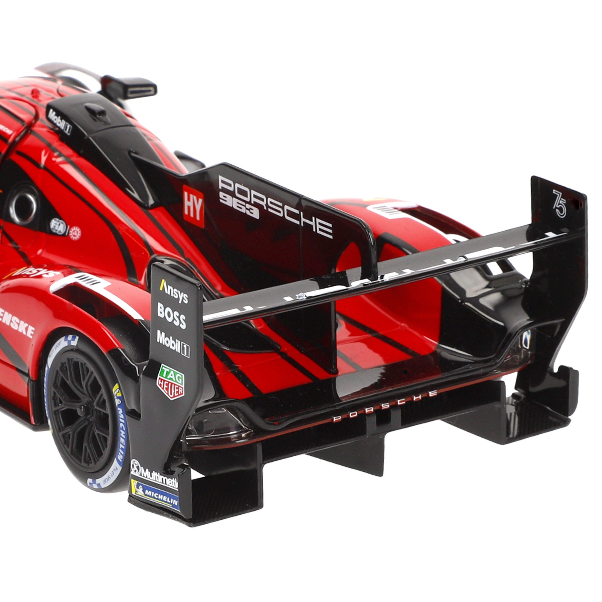 Burago Maqueta coche carreras Porsche 963 1:24