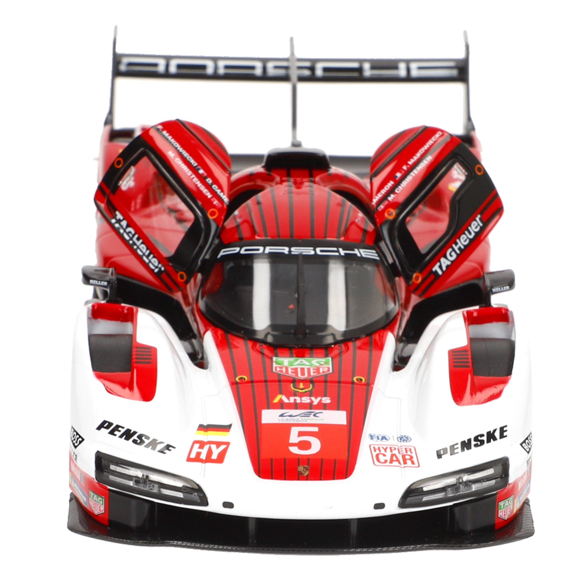 Burago Maqueta coche carreras Porsche 963 1:24