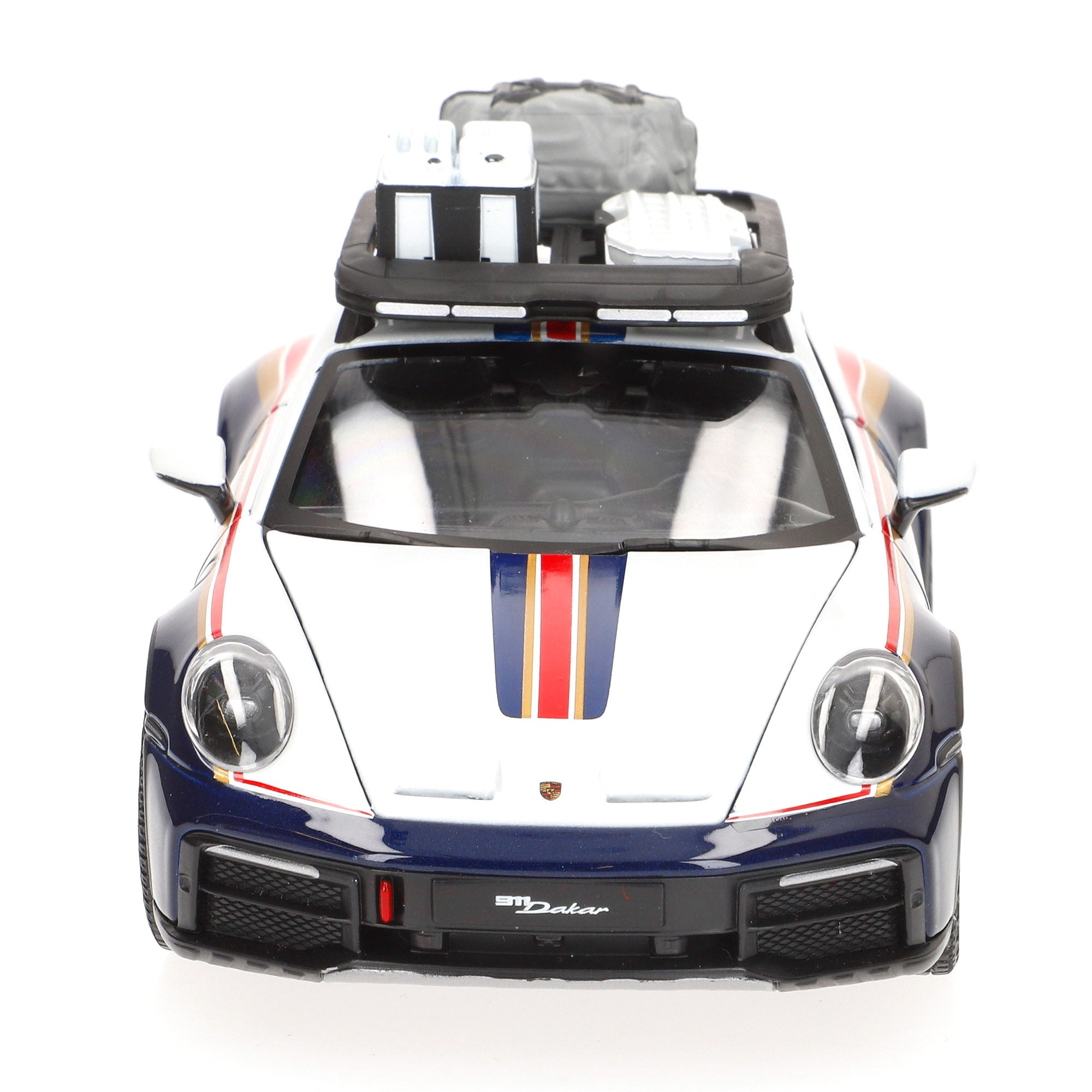 Burago Maqueta coche carreras Porsche 911 Dakar 1:24