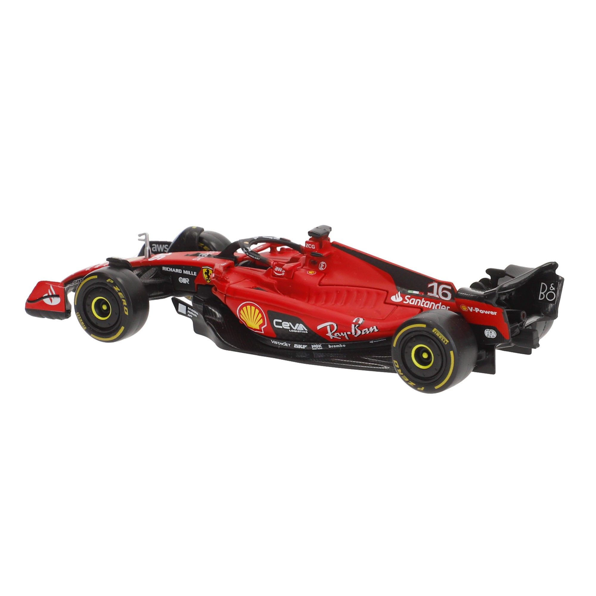 Burago Coche 1:43 Ferrari Racing SF-23 Carlos Sainz F1 2023
