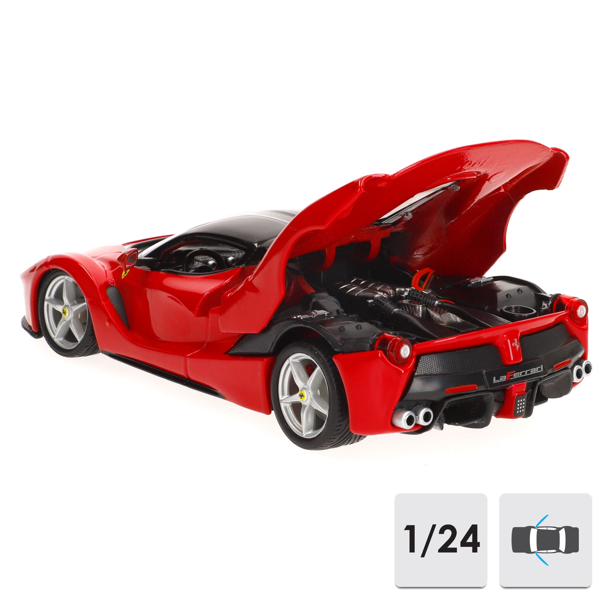 Burago Maqueta coche Ferrari LaFerrari 1:24