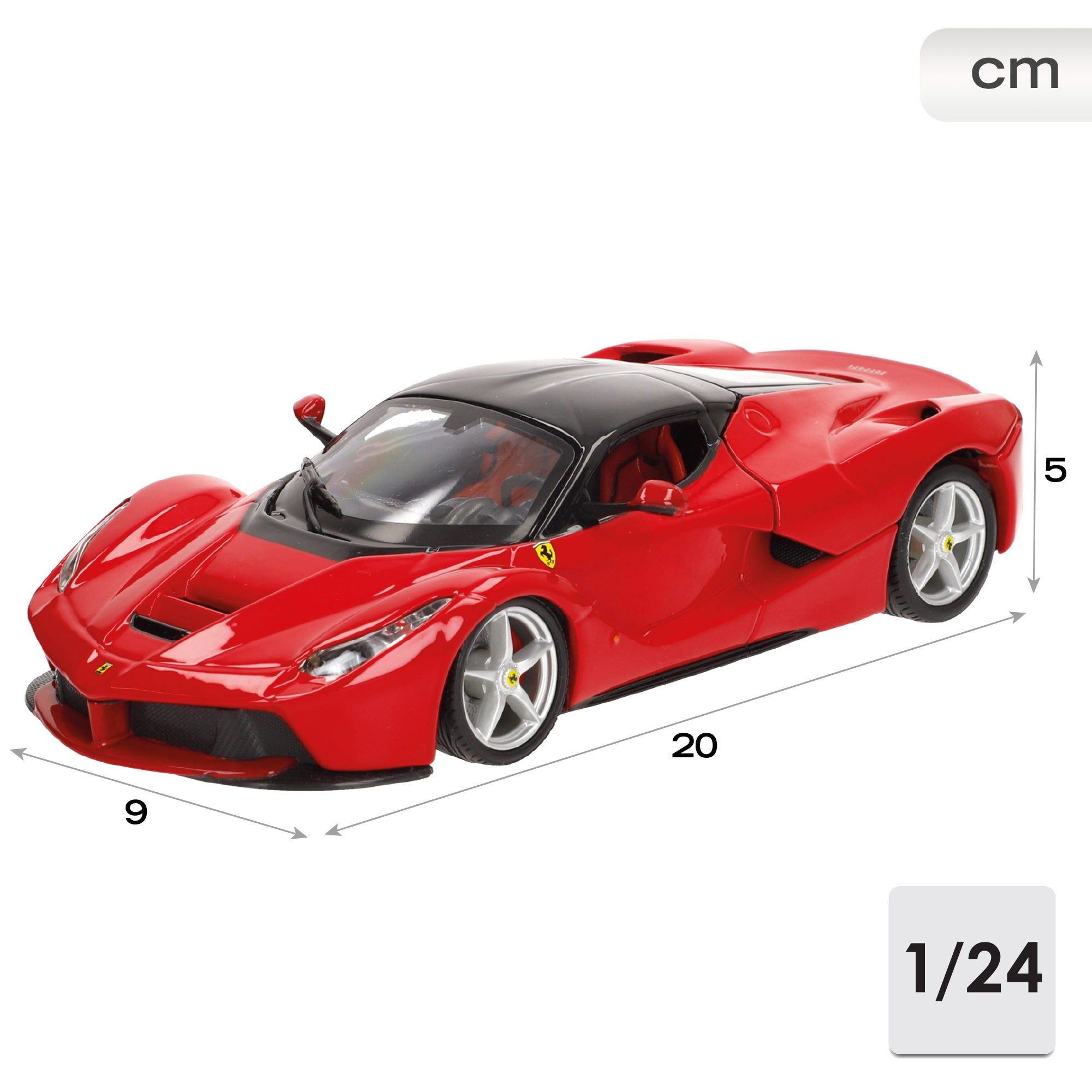 Burago Maqueta coche Ferrari LaFerrari 1:24
