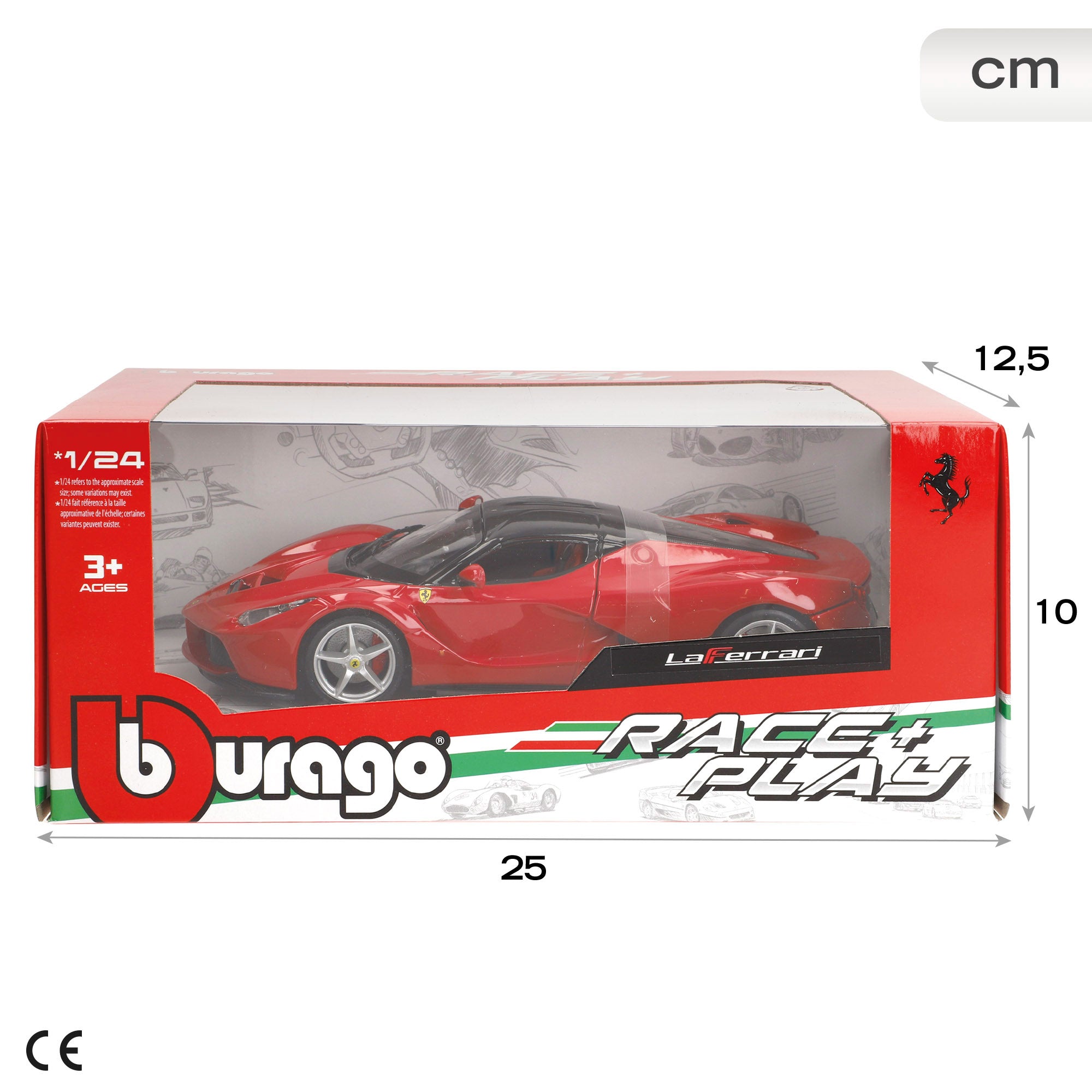Burago Maqueta coche Ferrari LaFerrari 1:24