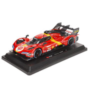 Burago Maqueta Coche Ferrari 499P LMH (2023 24h Le Mans Champion) 1:24