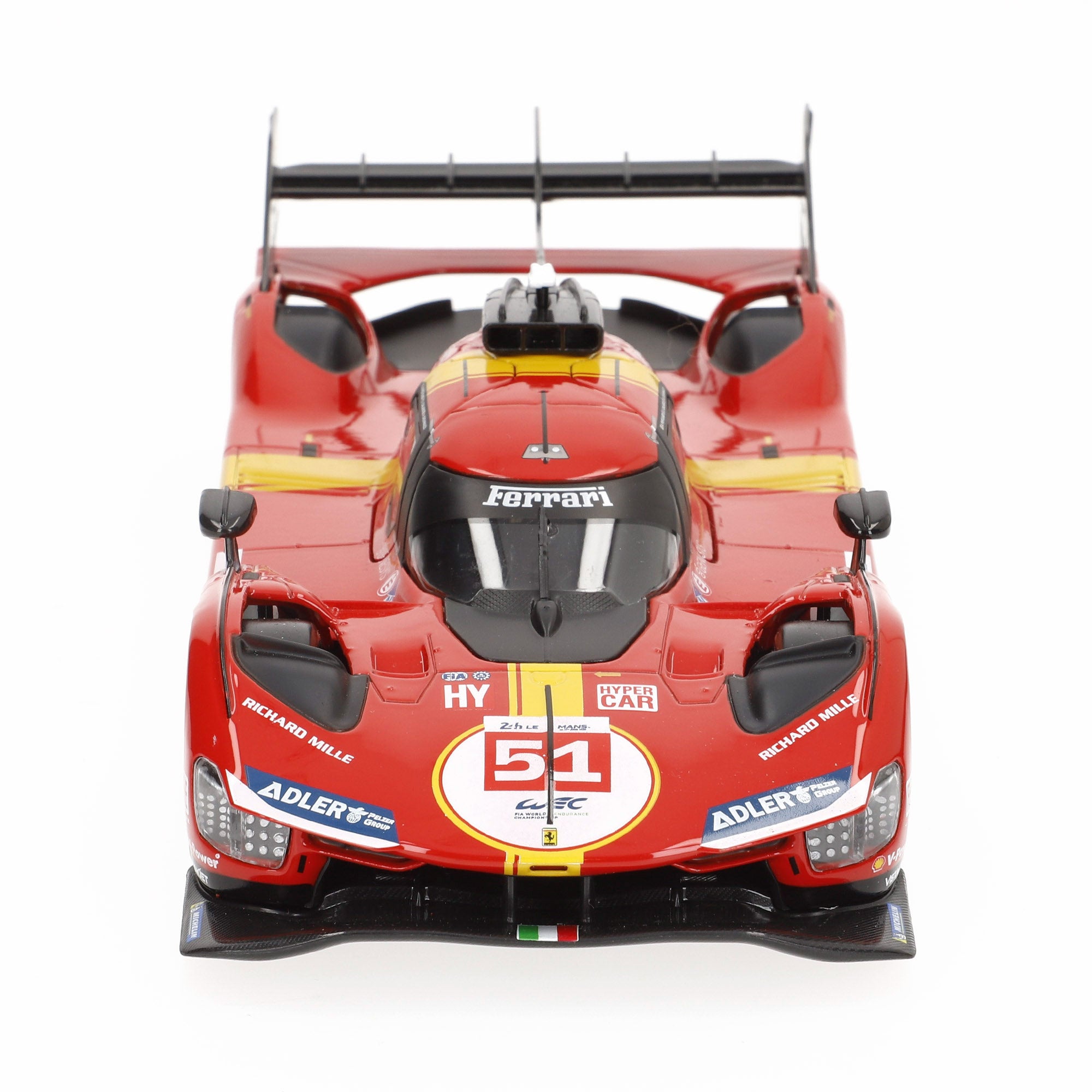 Burago Maqueta Coche Ferrari 499P LMH (2023 24h Le Mans Champion) 1:24