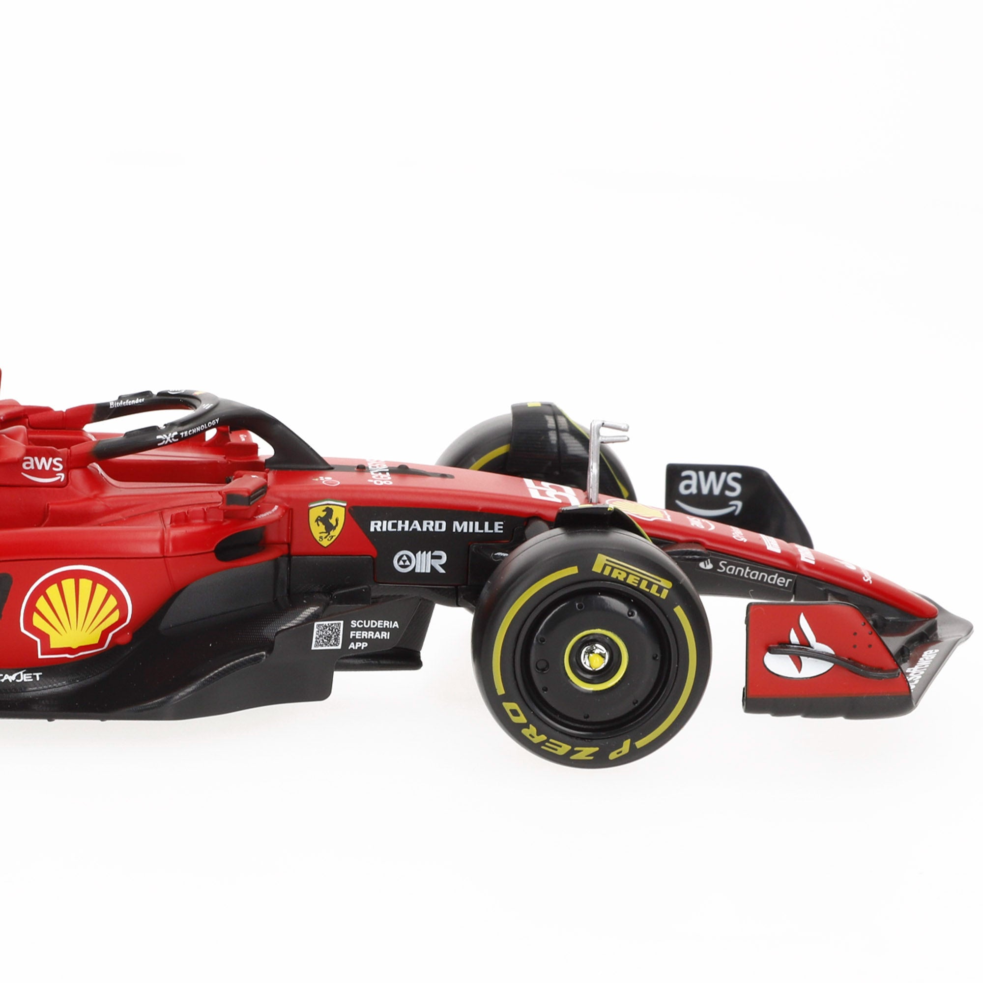 Burago Coche 1:24 Ferrari Racing SF-23 Sainz F1 2023