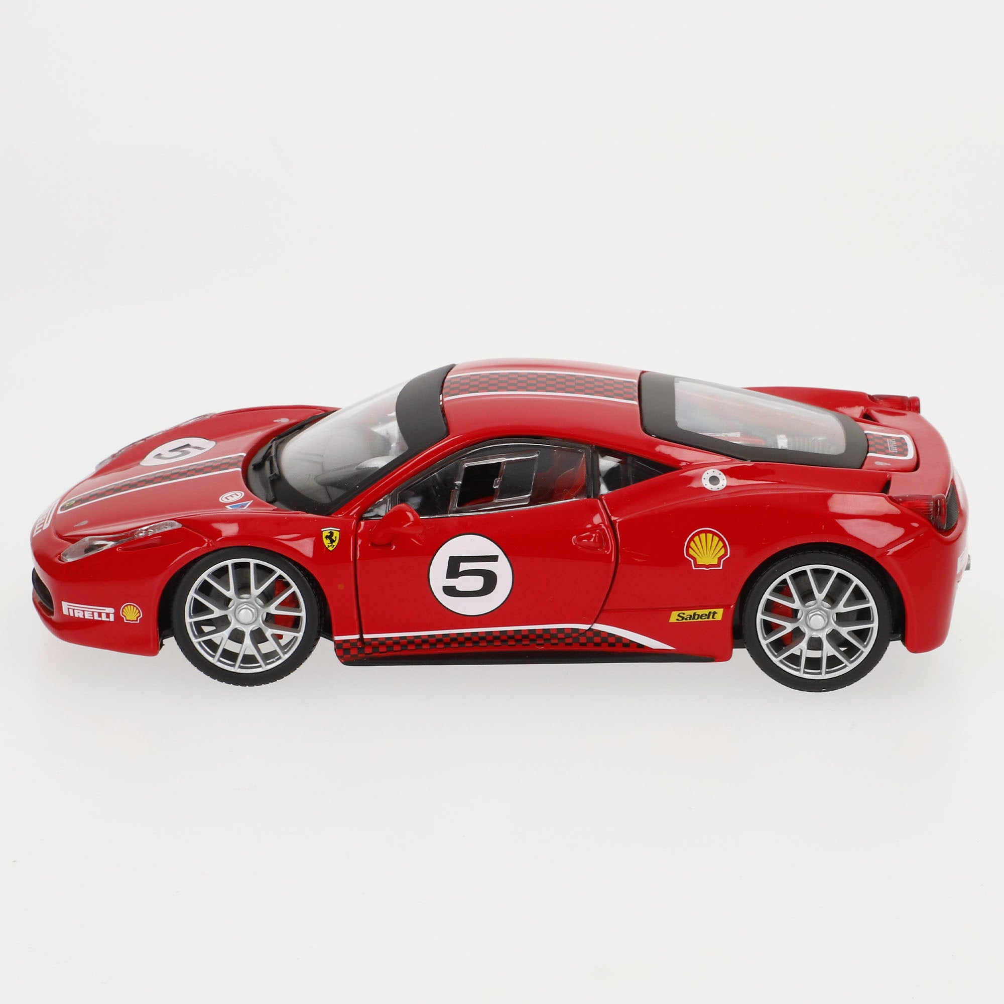 Burago Maqueta Coche Ferrari 458 Challenge Nº5 1:24