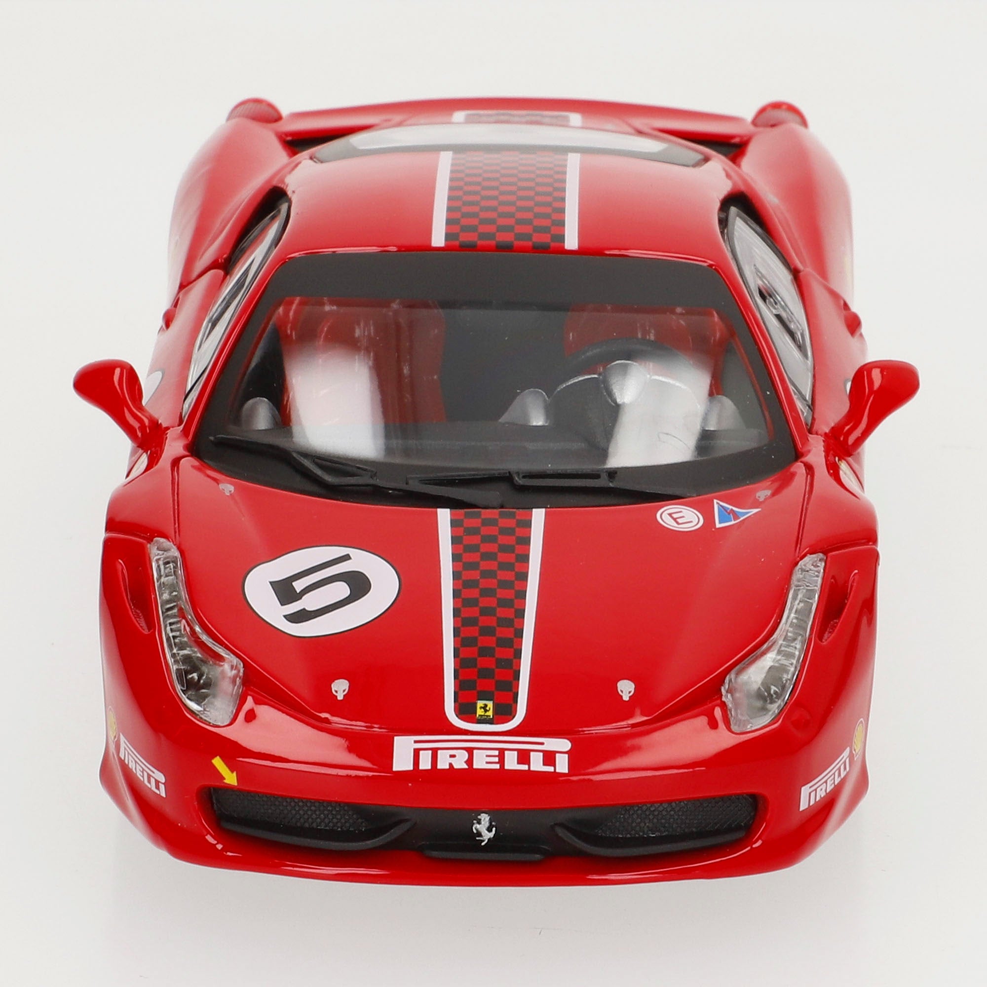 Burago Maqueta Coche Ferrari 458 Challenge Nº5 1:24