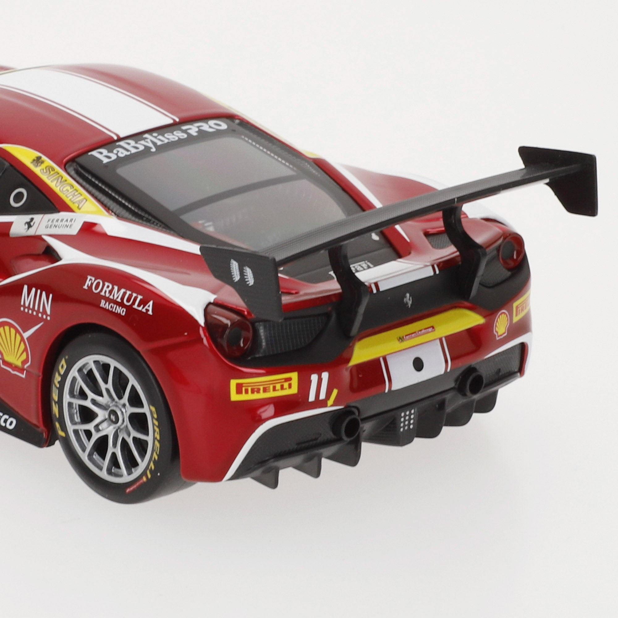 Burago Maqueta Coche Ferrari 488 Challenge Nº11 1:24