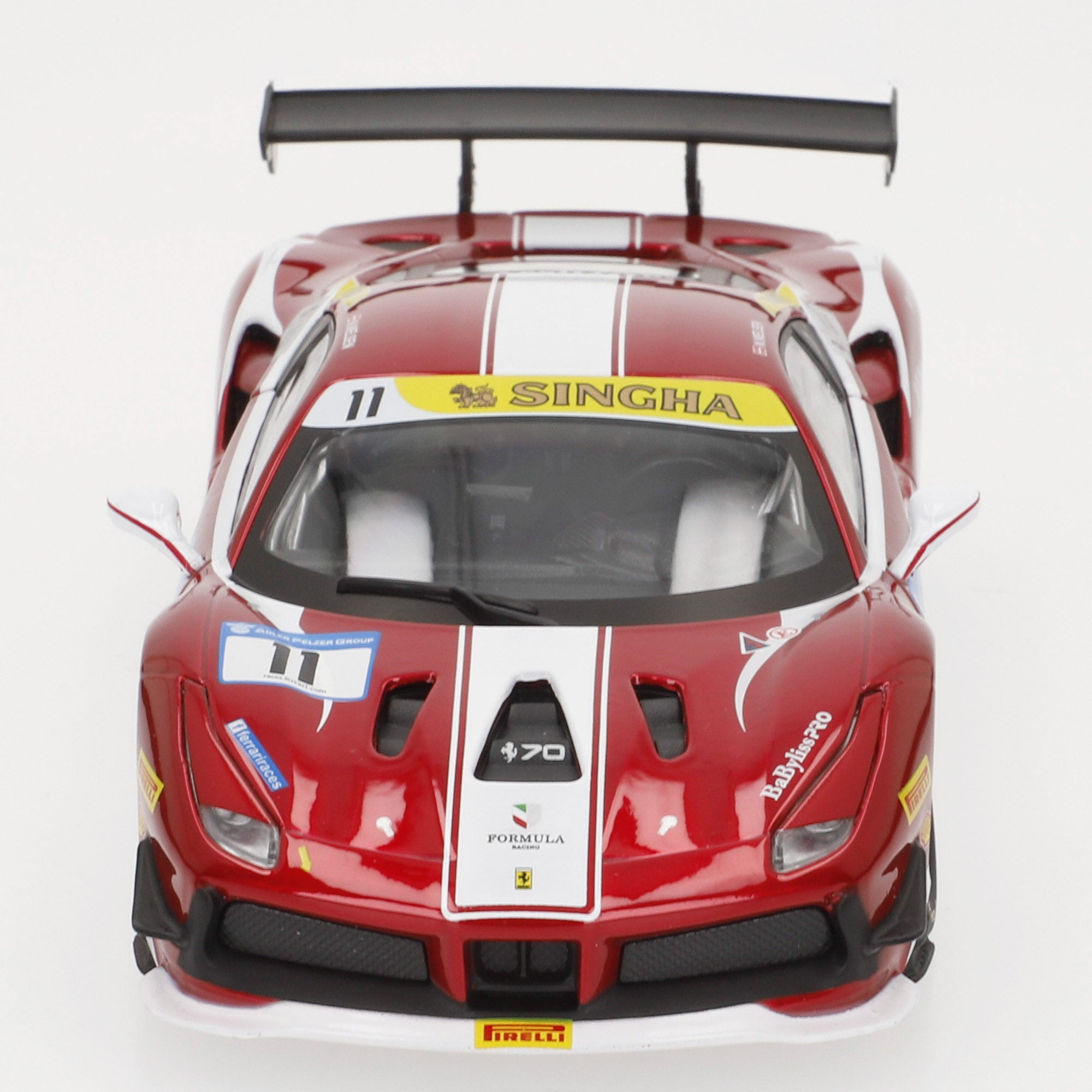 Burago Maqueta Coche Ferrari 488 Challenge Nº11 1:24
