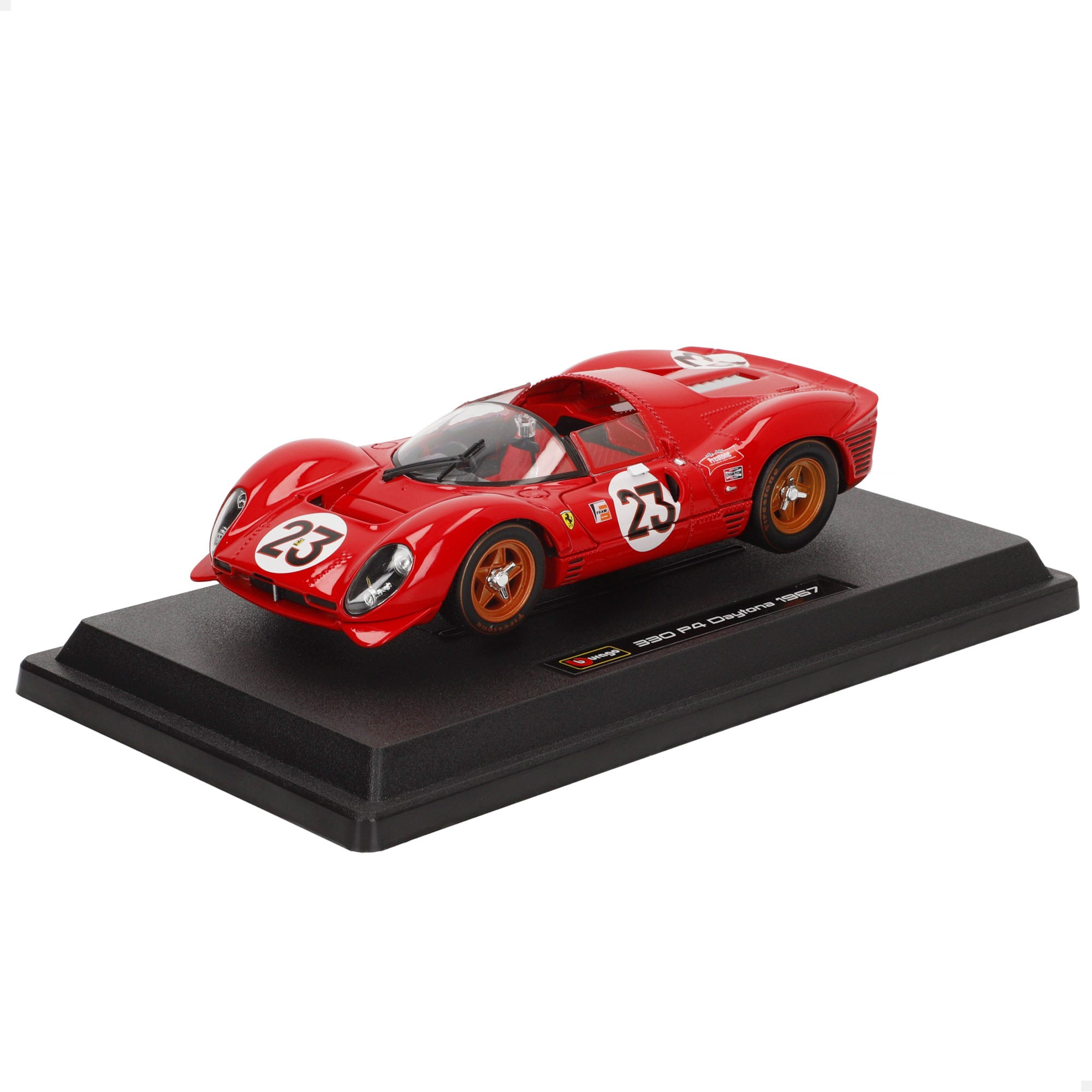 Burago Maqueta Coche Ferrari 330 P4 Daytona Nº23 1:24