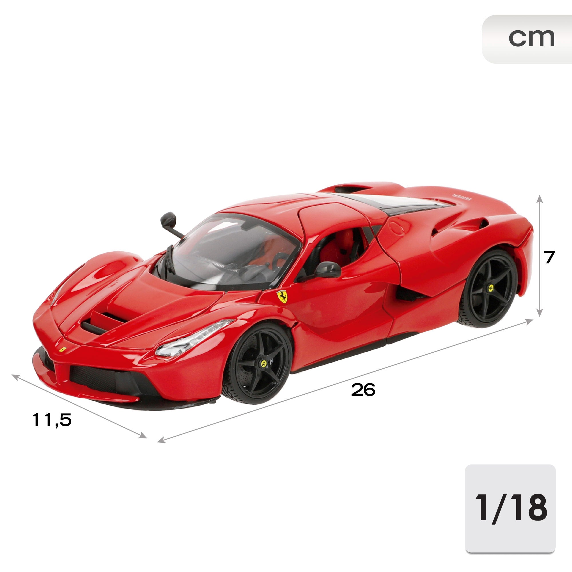 Burago Maqueta Coche Ferrari LaFerrari 1:18