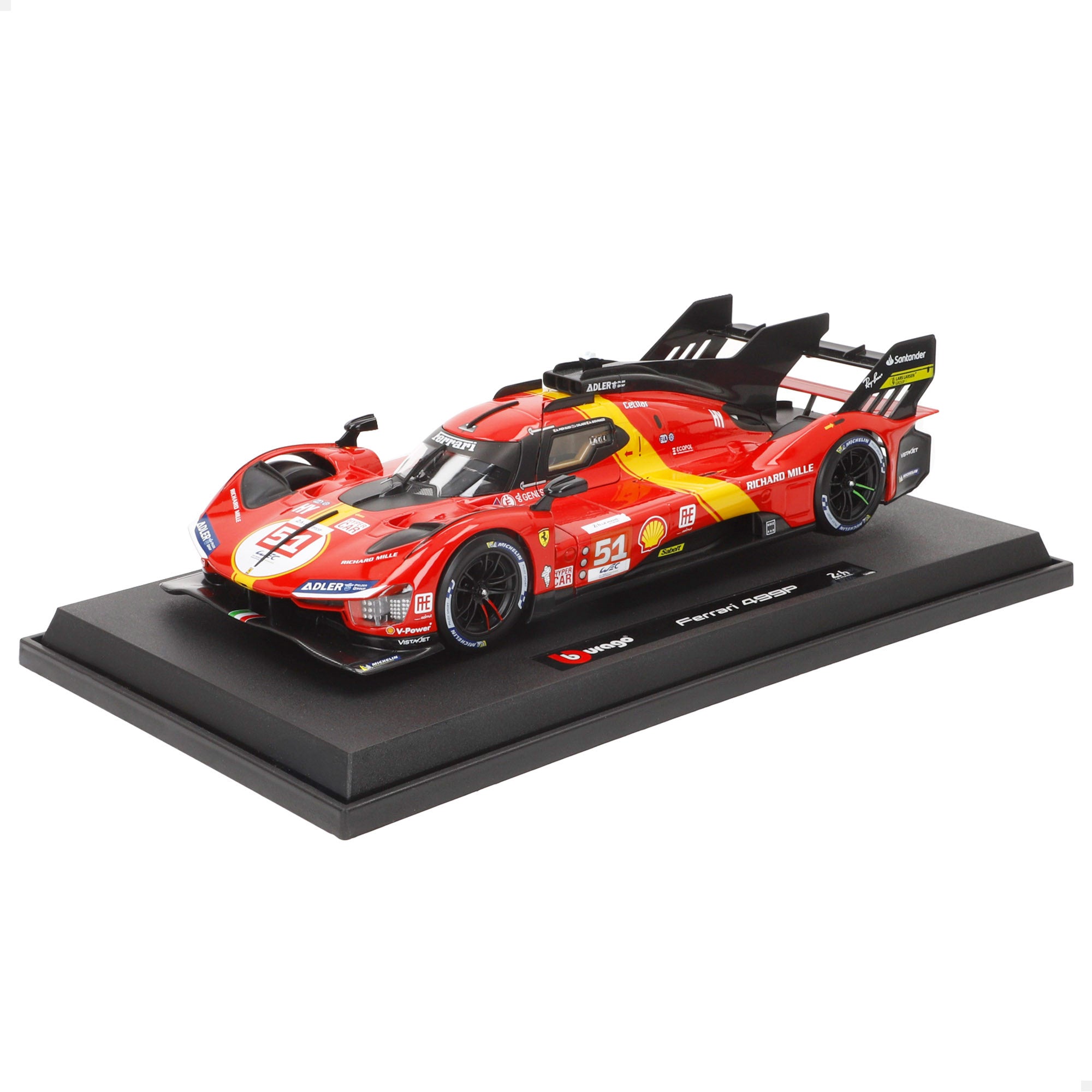 Burago Maqueta coche Ferrari 499P LMH Nº51 1:18