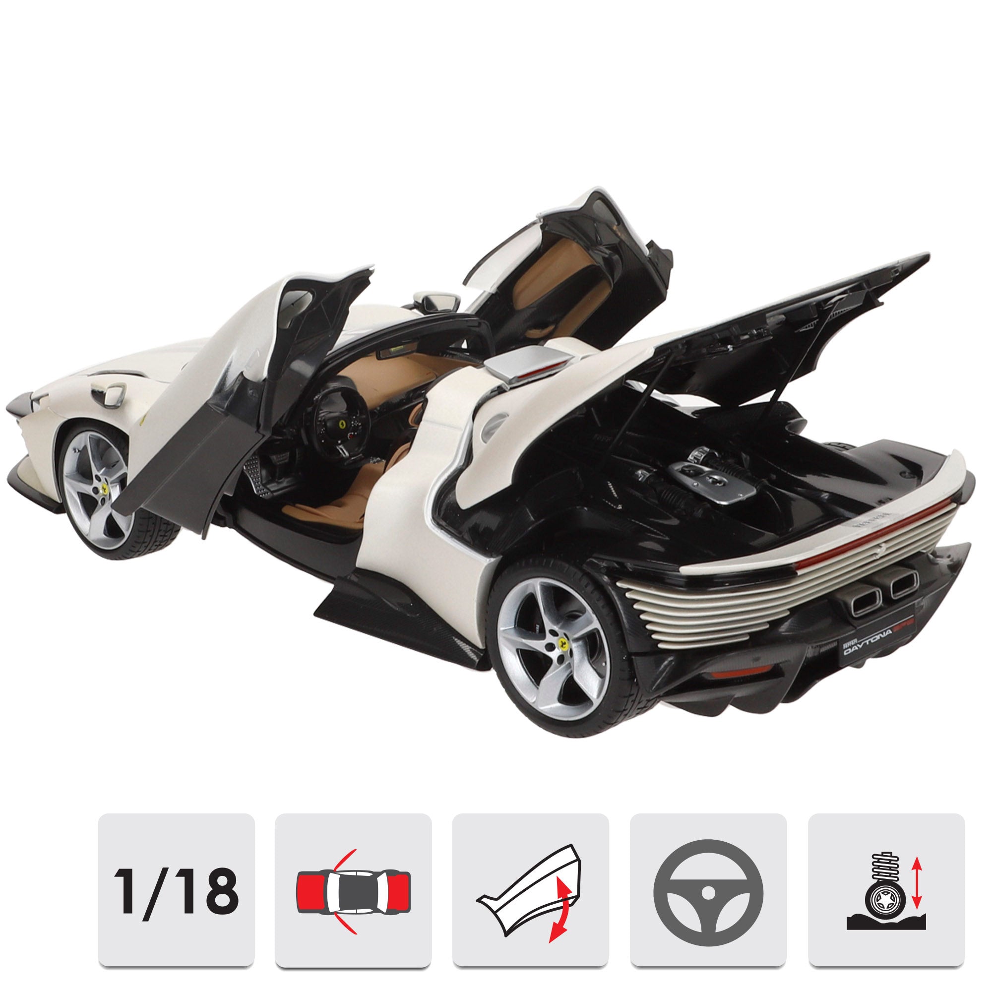 Burago Maqueta Coche Ferrari Daytona SP3 1:18