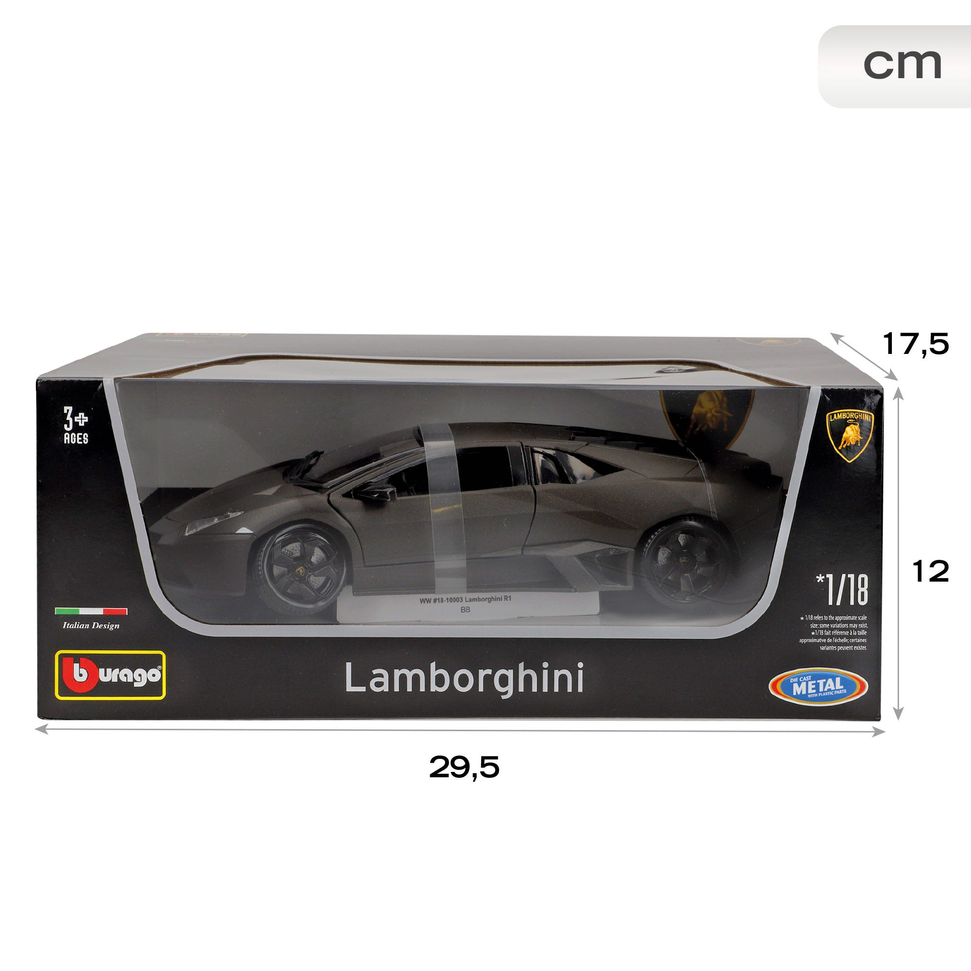 Burago Maqueta Coche Lamborghini Reventon 1:18