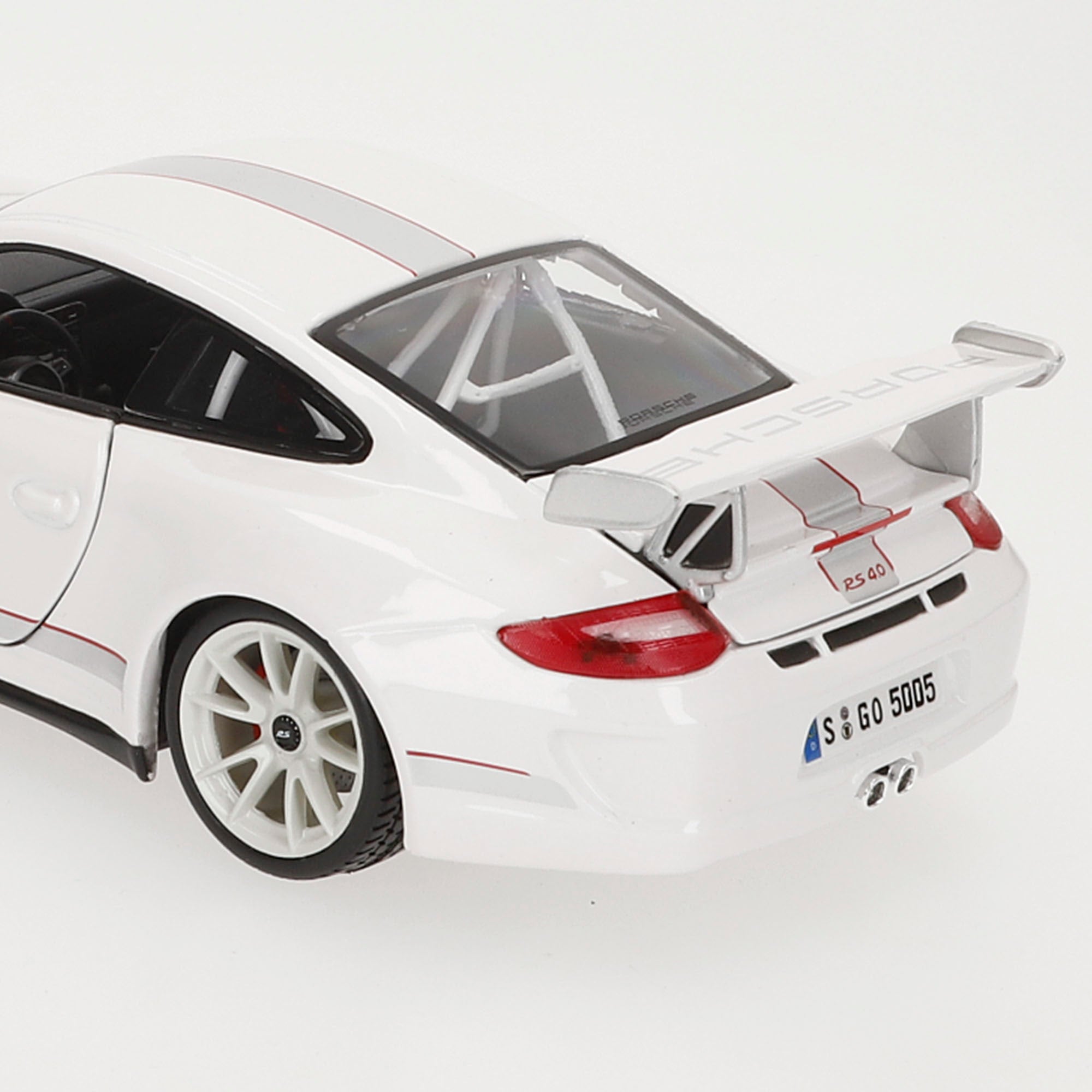 Burago Maqueta Coche Porsche 911 GT3 RS 4.0 Blanco 1:18