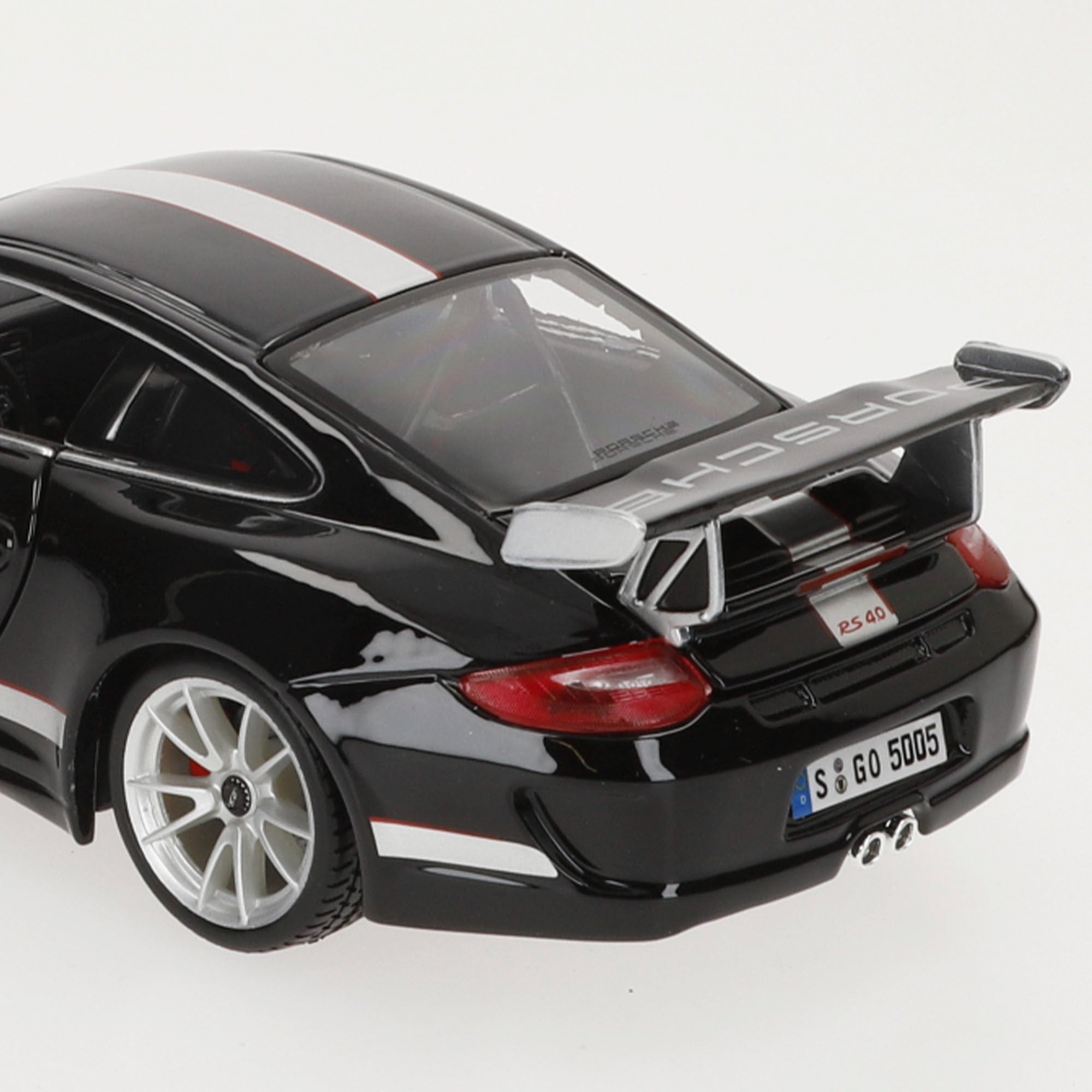 Burago Maqueta Coche Porsche 911 GT3 RS 4.0 Negro 1:18