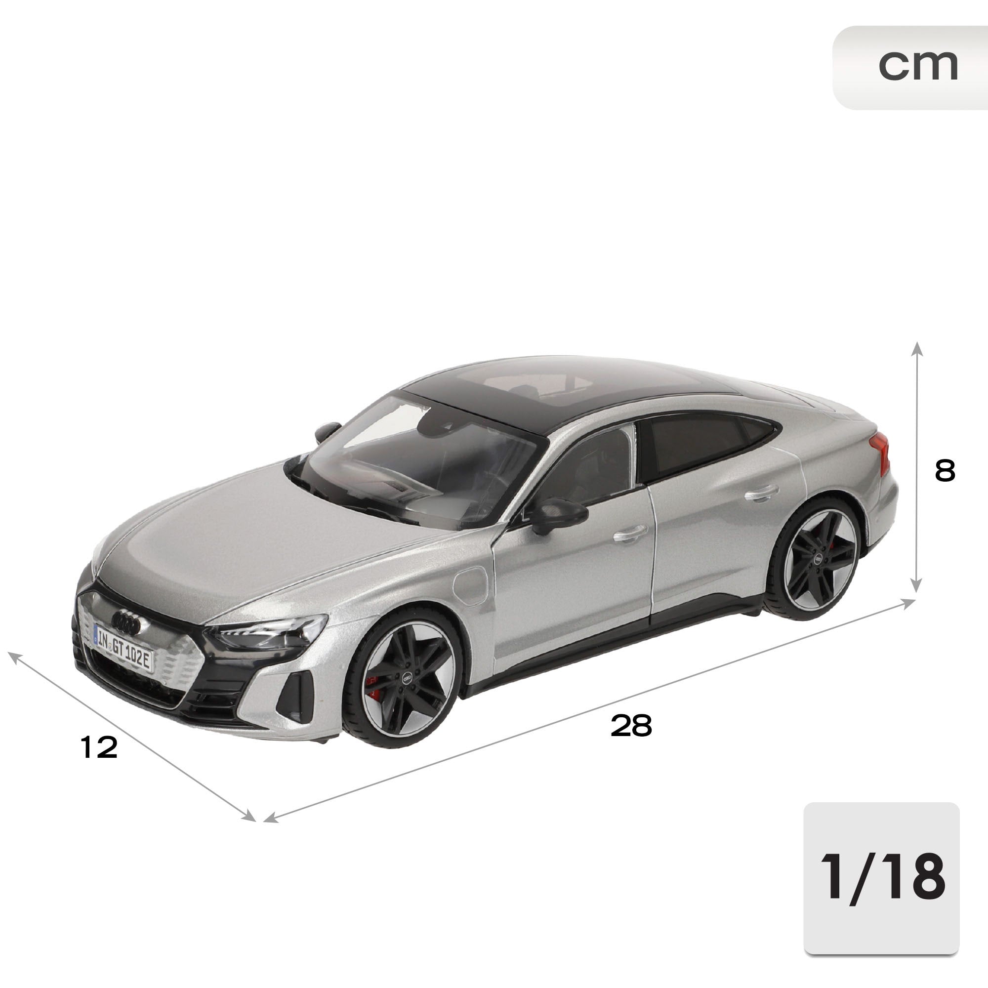 Burago Maqueta Coche Audi RS e-tron GT 2022 1:18