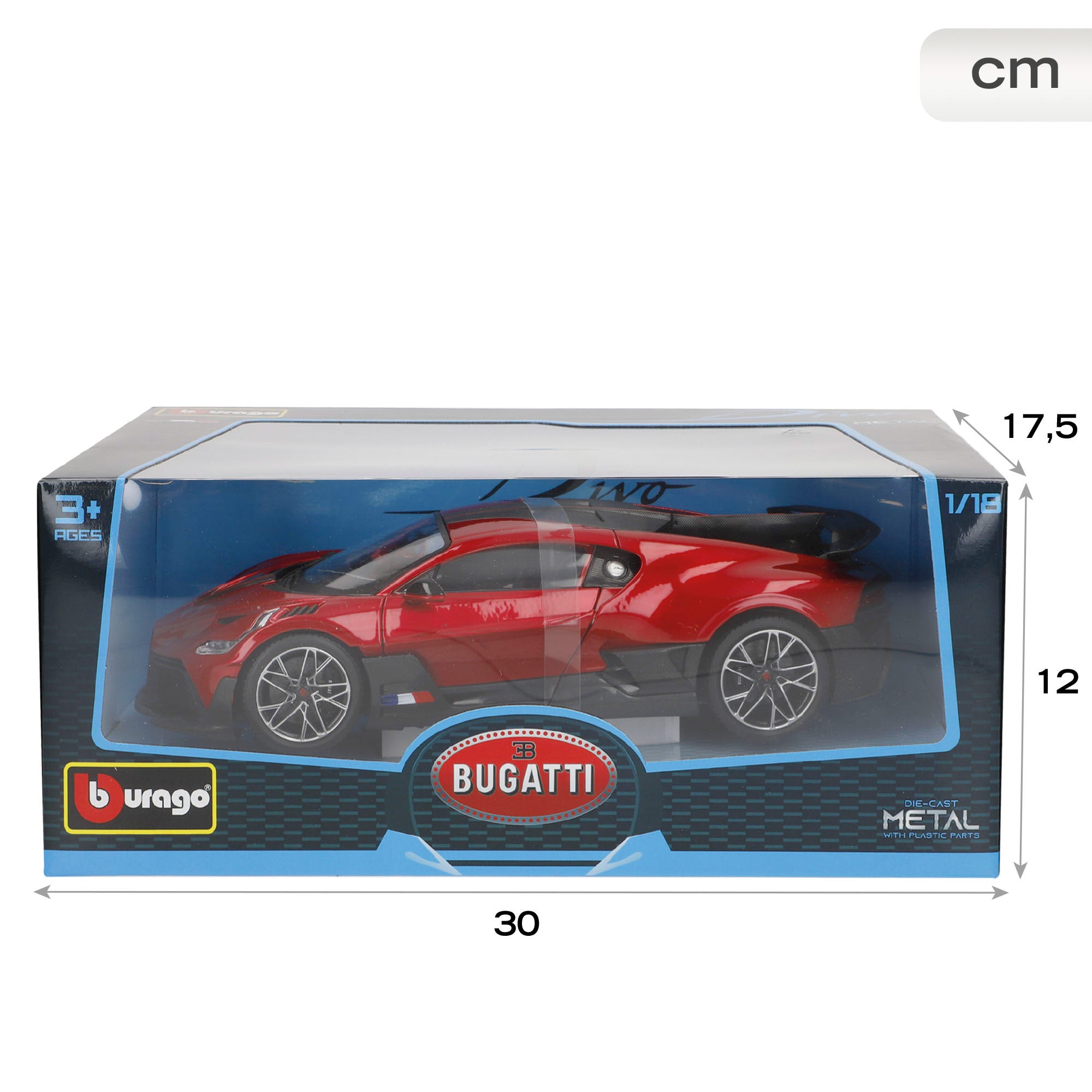 Burago Maqueta Coche Bugatti Divo 1:18