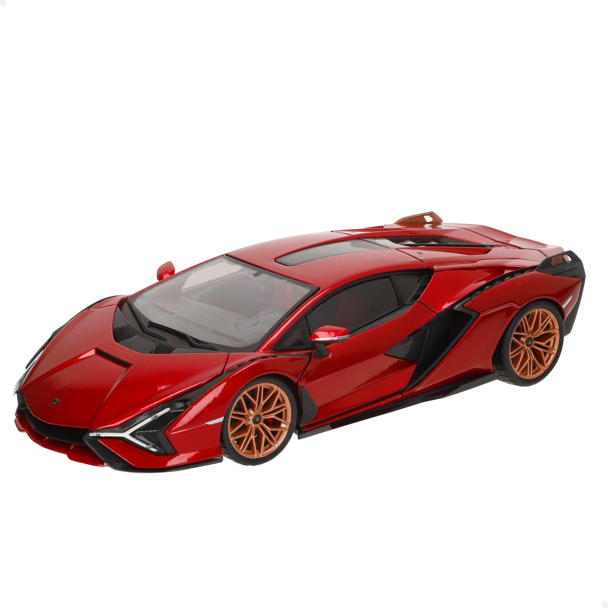 Burago Maqueta Coche Lamborghini Sián FKP 37 Rojo 1:18