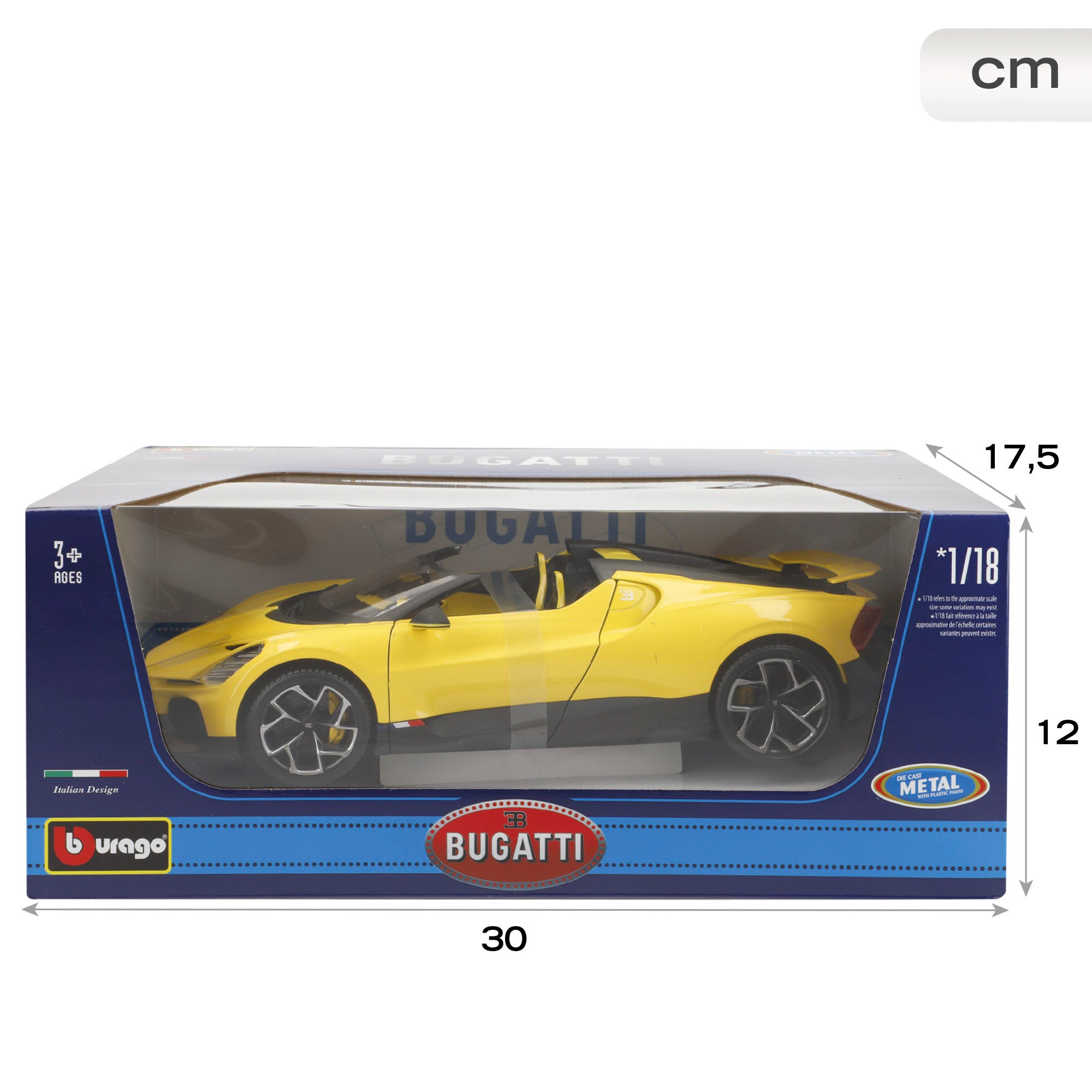 Burago Maqueta Coche Bugatti Mistral 1:18
