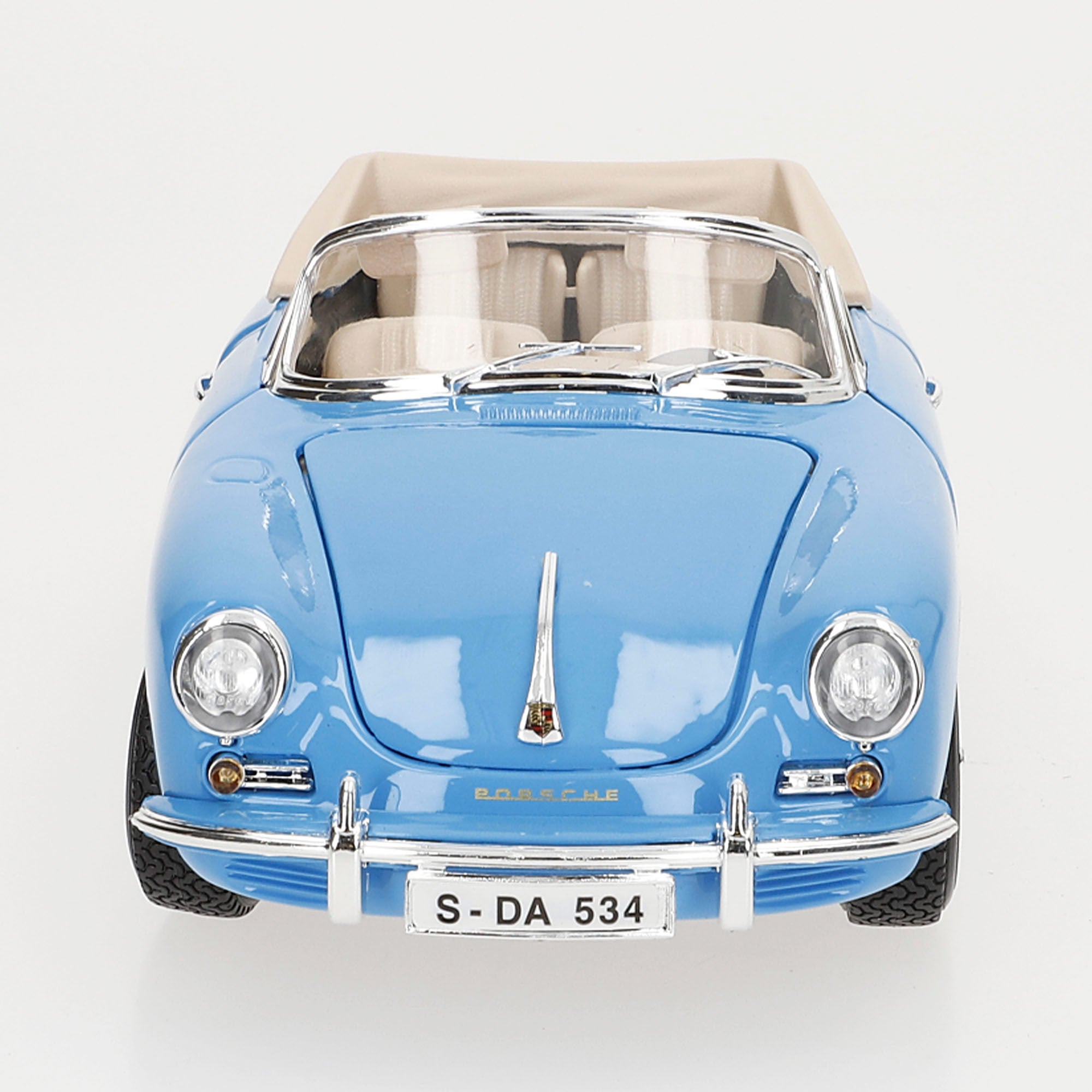 Burago Maqueta Coche Porsche 356B Cabriolet 1961 1:18