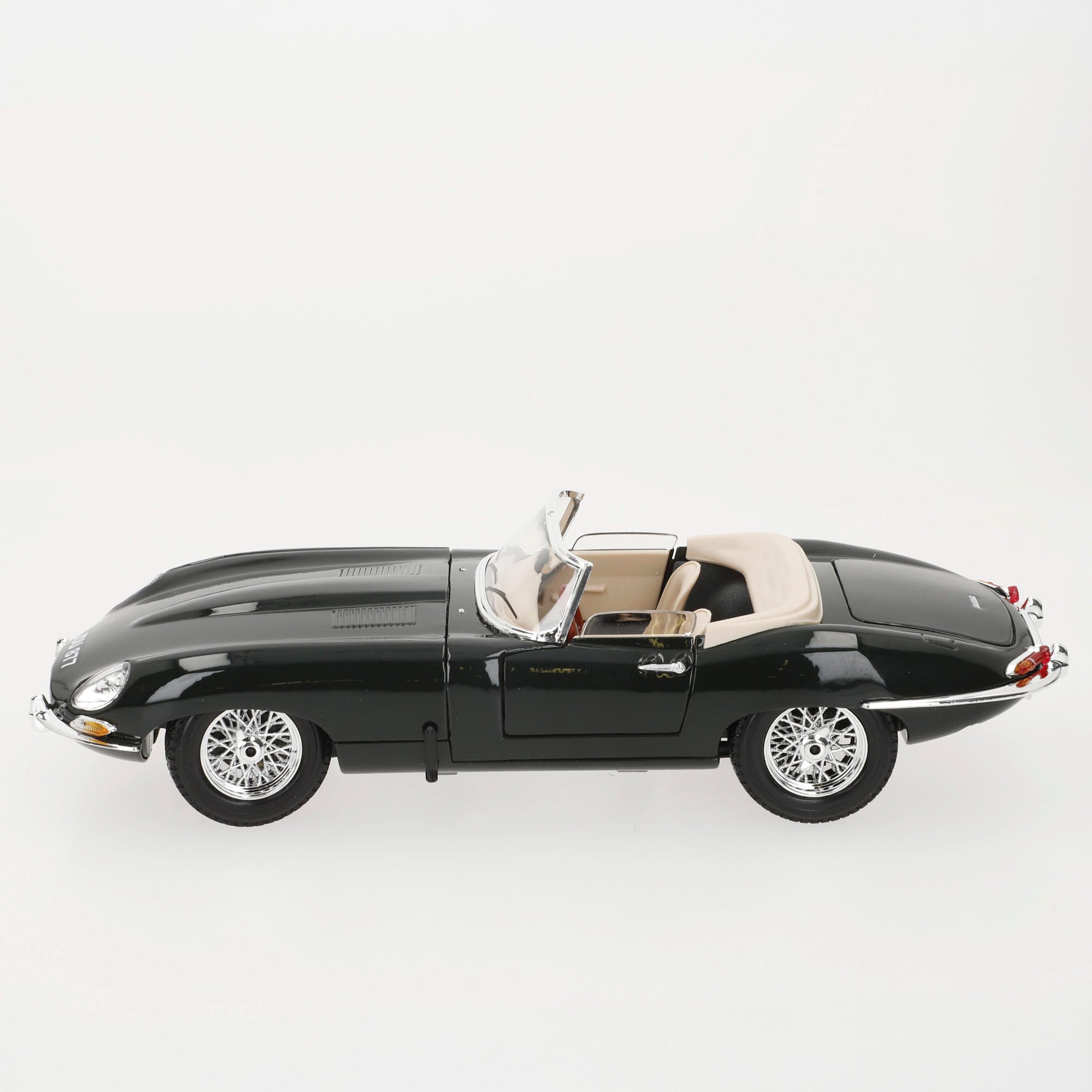 Burago Maqueta Coche Jaguar E-Type Cabrio 1961 1:18