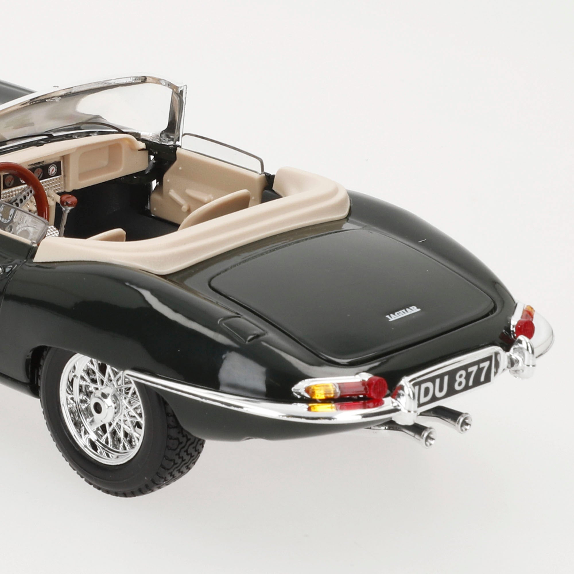Burago Maqueta Coche Jaguar E-Type Cabrio 1961 1:18