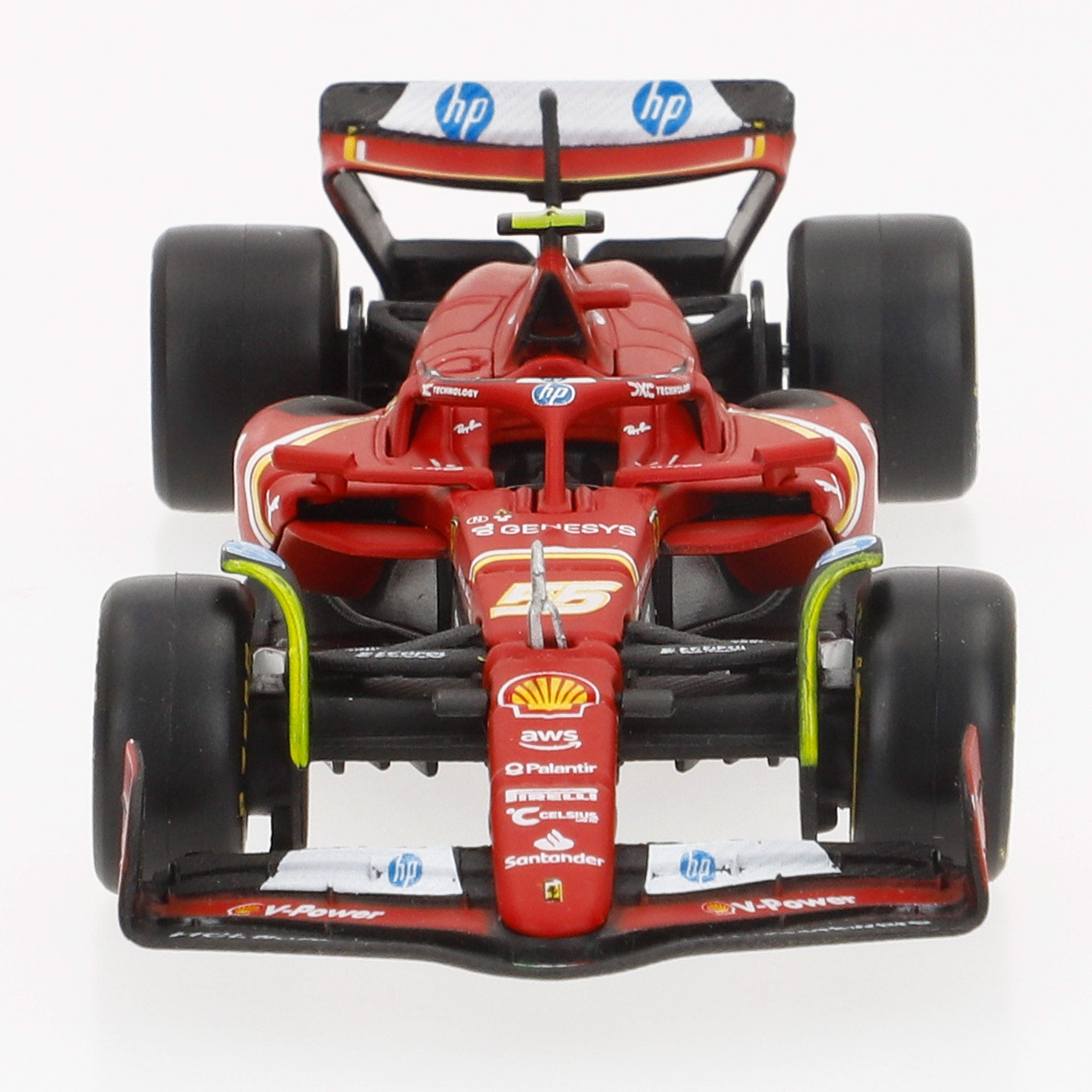 Burago Coche 1:43 Ferrari SF24 Carlos Sainz F1 2024