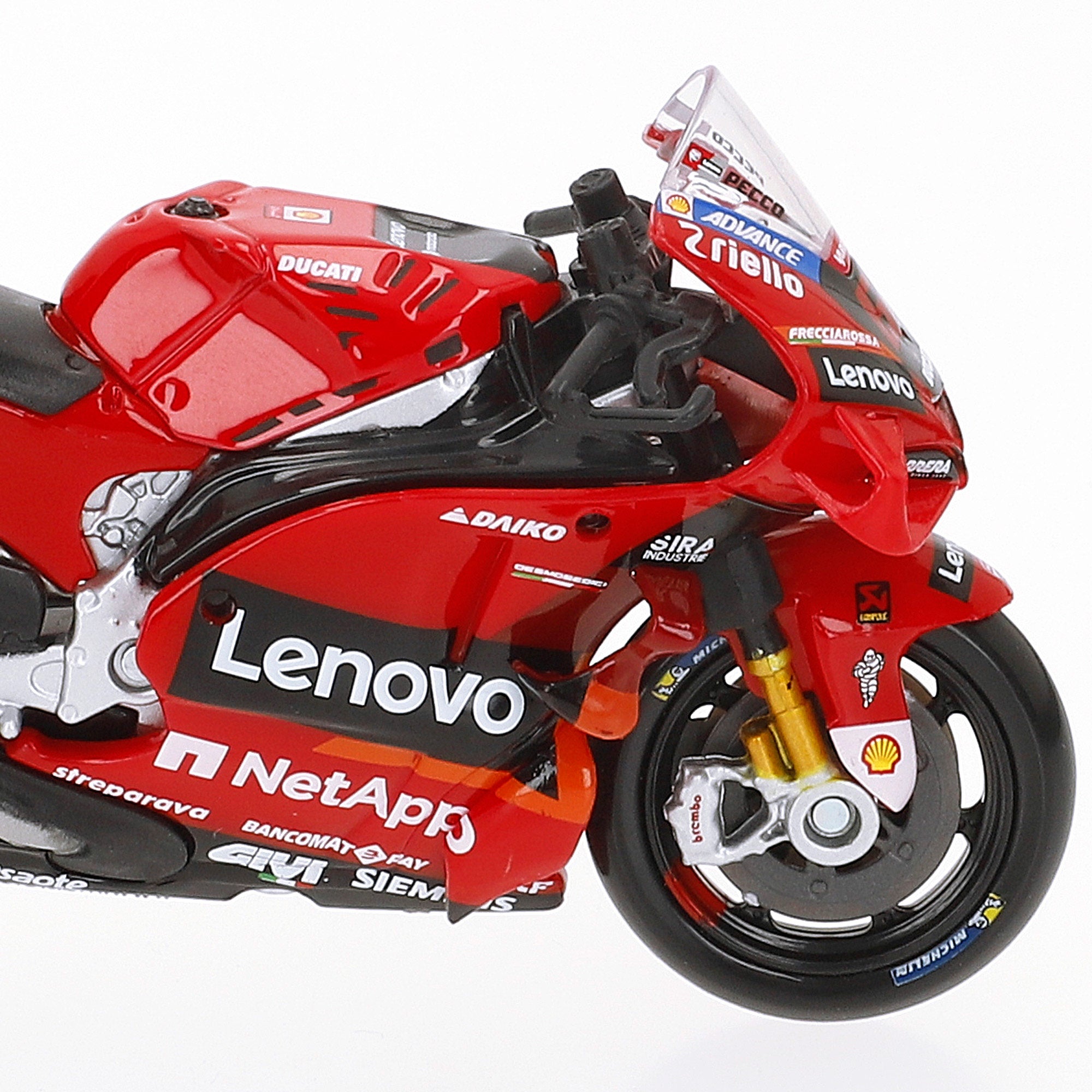 Maisto Moto 1:18 Ducati Desmosedici Bagnaia MotoGP 2023