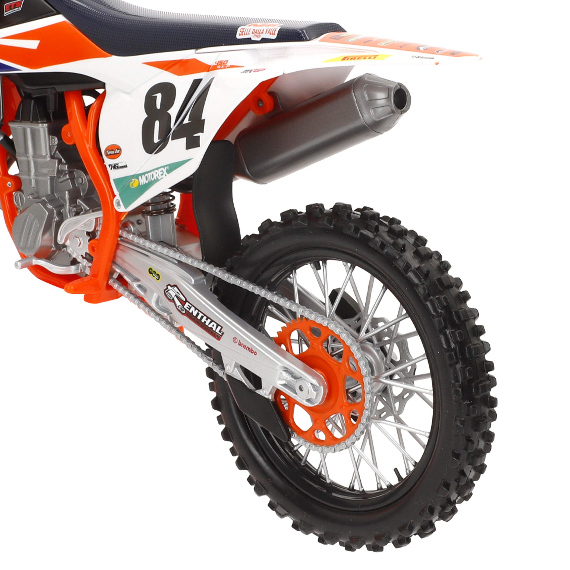 Maisto Maqueta moto KTM Supercross SX450 2018 Jeff Herling 1:6