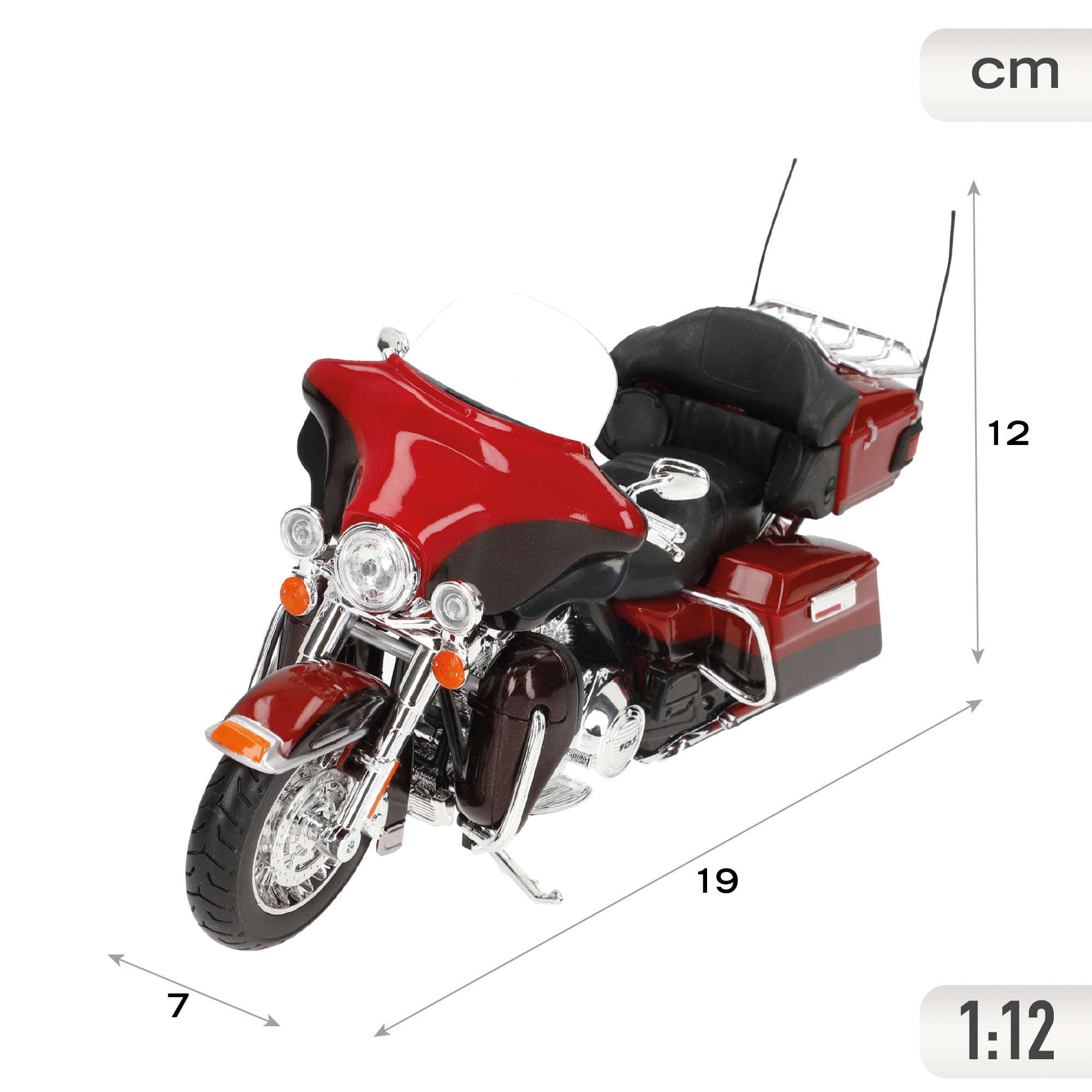 Maisto Maqueta moto Harley Davidson 2013 Electra Glide 1:12