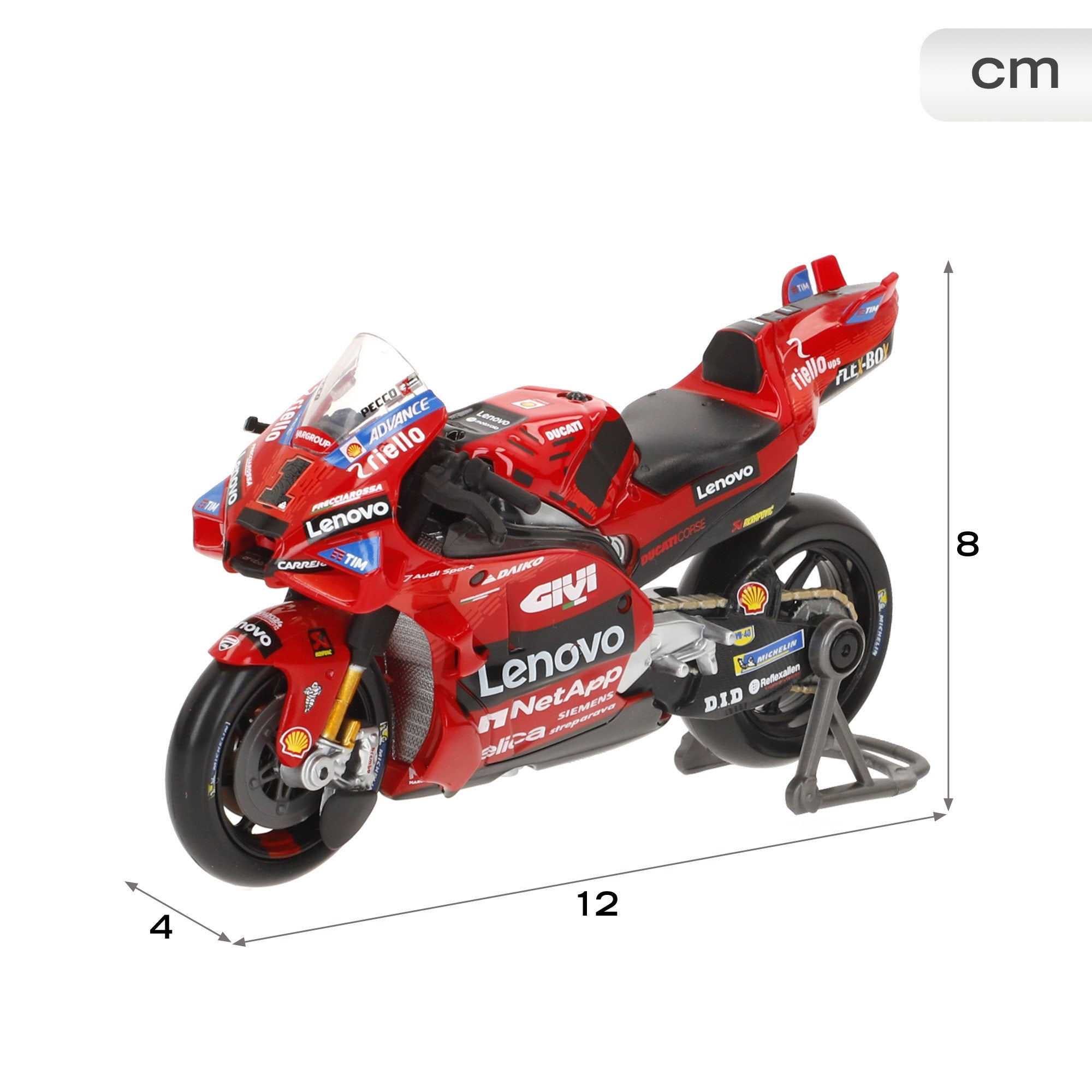 Maisto Moto 1:18 Ducati Lenovo Bagnaia MotoGP 2024