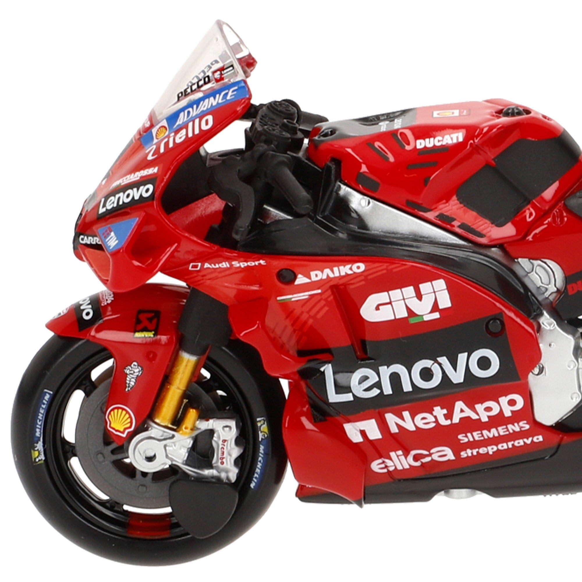 Maisto Moto 1:18 Ducati Lenovo Bagnaia MotoGP 2024