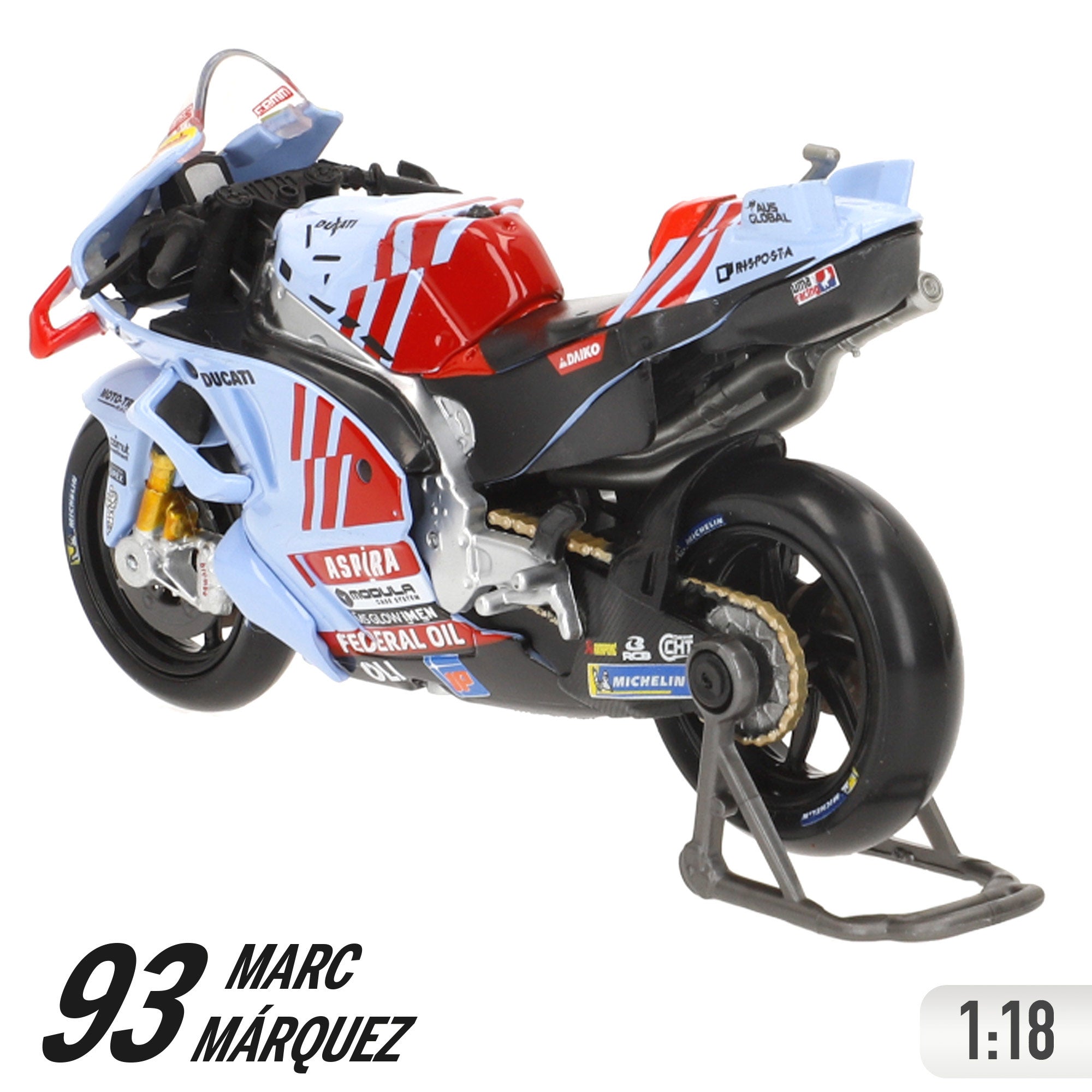 Maisto Moto 1:18 Ducati Gresini M. Márquez MotoGP 2024
