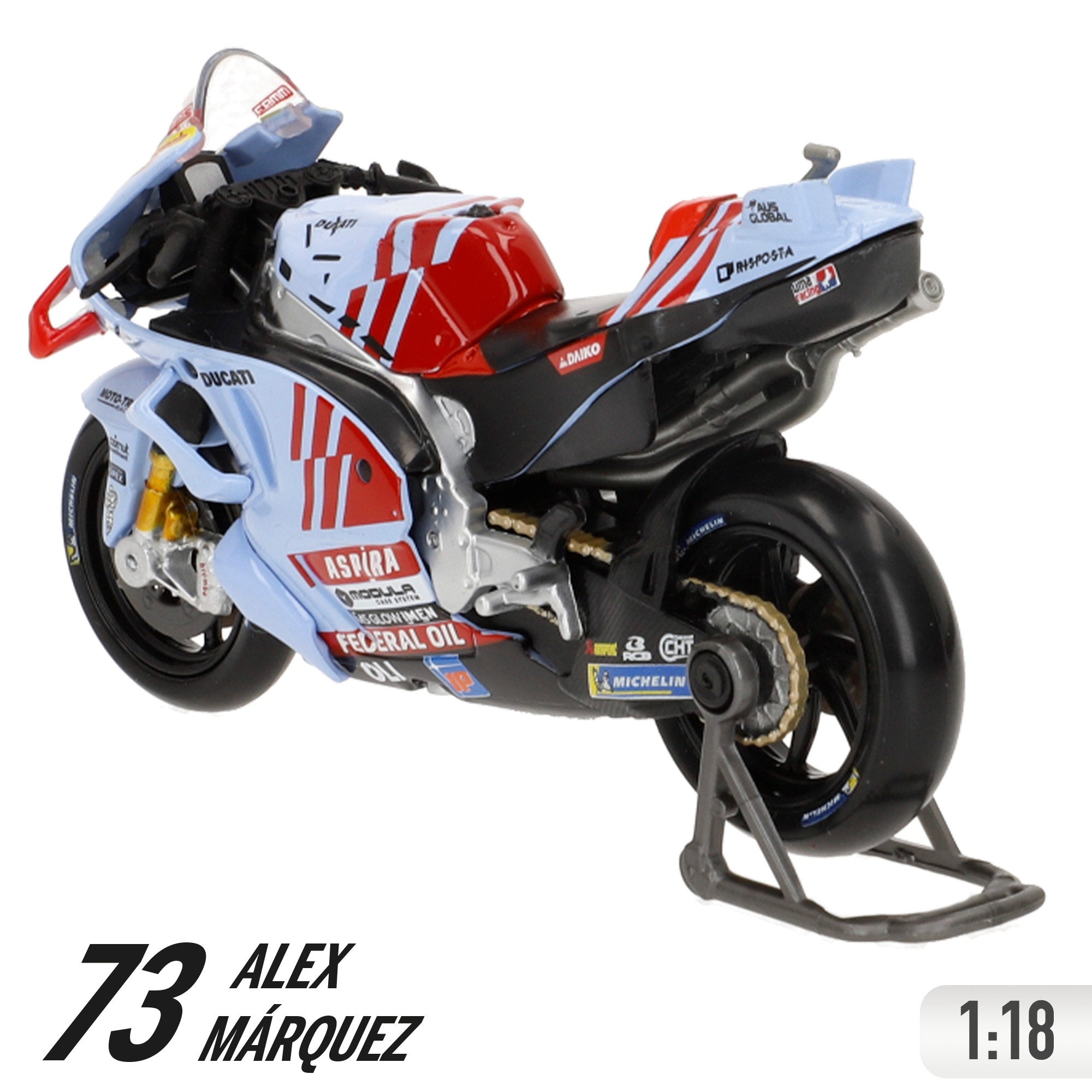 Maisto Moto 1:18 Ducati Gresini A. Márquez MotoGP 2024