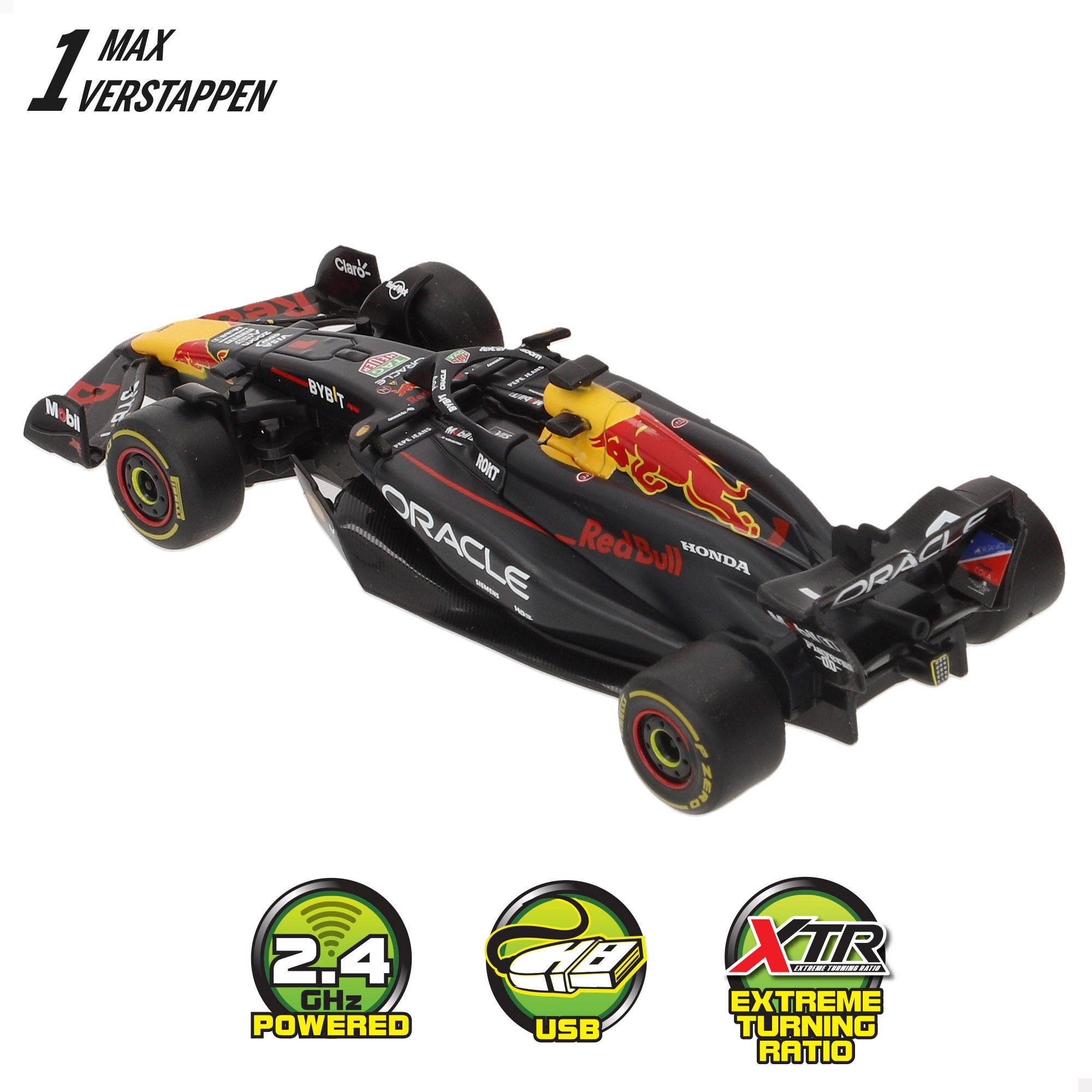 Maisto Coche teledirigido F1 2024 Red Bull Racing RB20 Leclerc 1:41